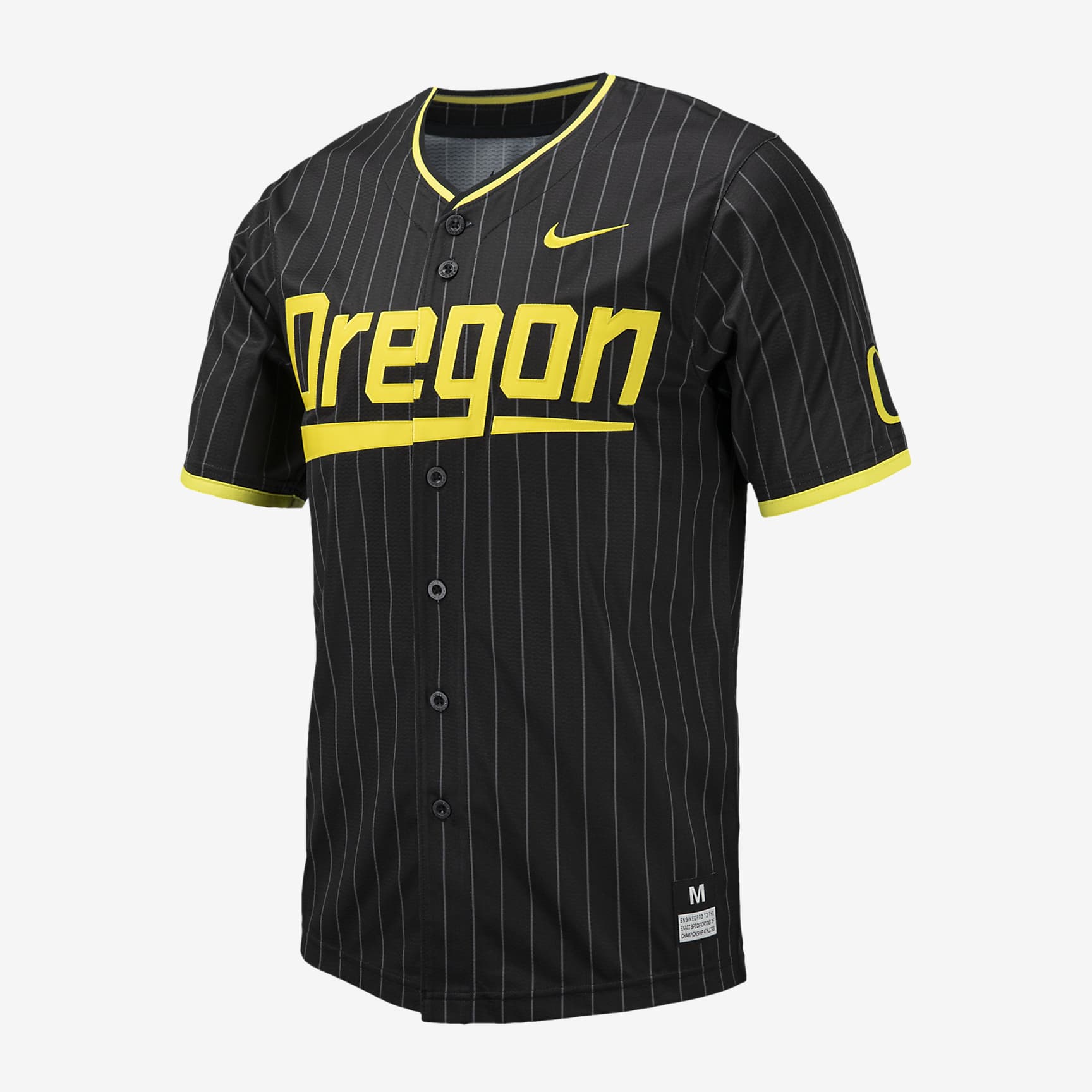 Oregon Men's Nike College Replica Baseball Jersey