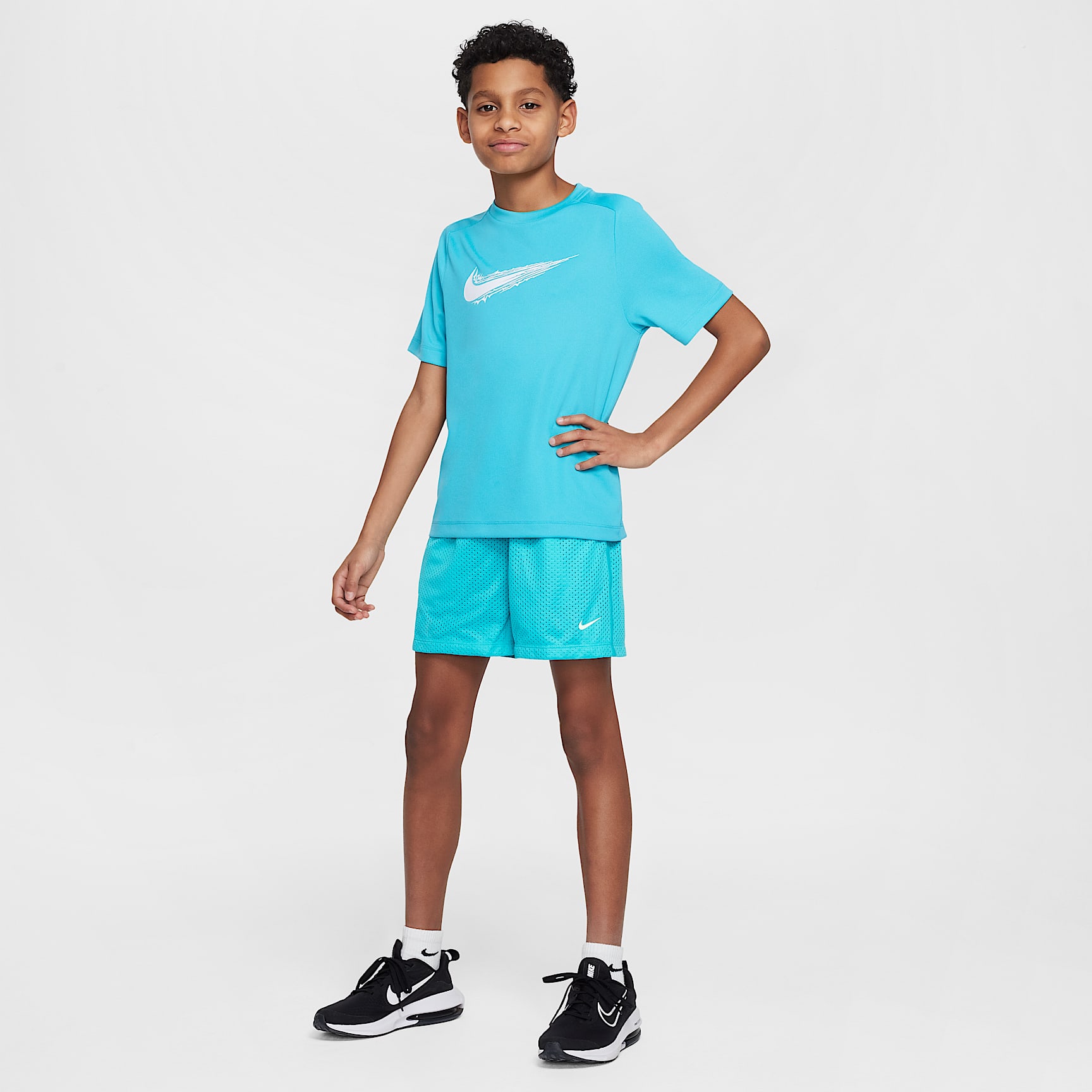 Nike Multi Big Kids' (Boys') Dri-FIT Mesh Shorts