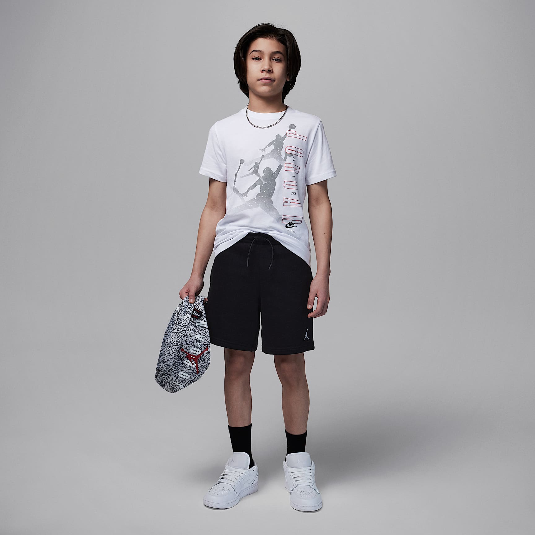 Jordan Big Kids' Air Jordan 5 Jumpman Reflect T-Shirt
