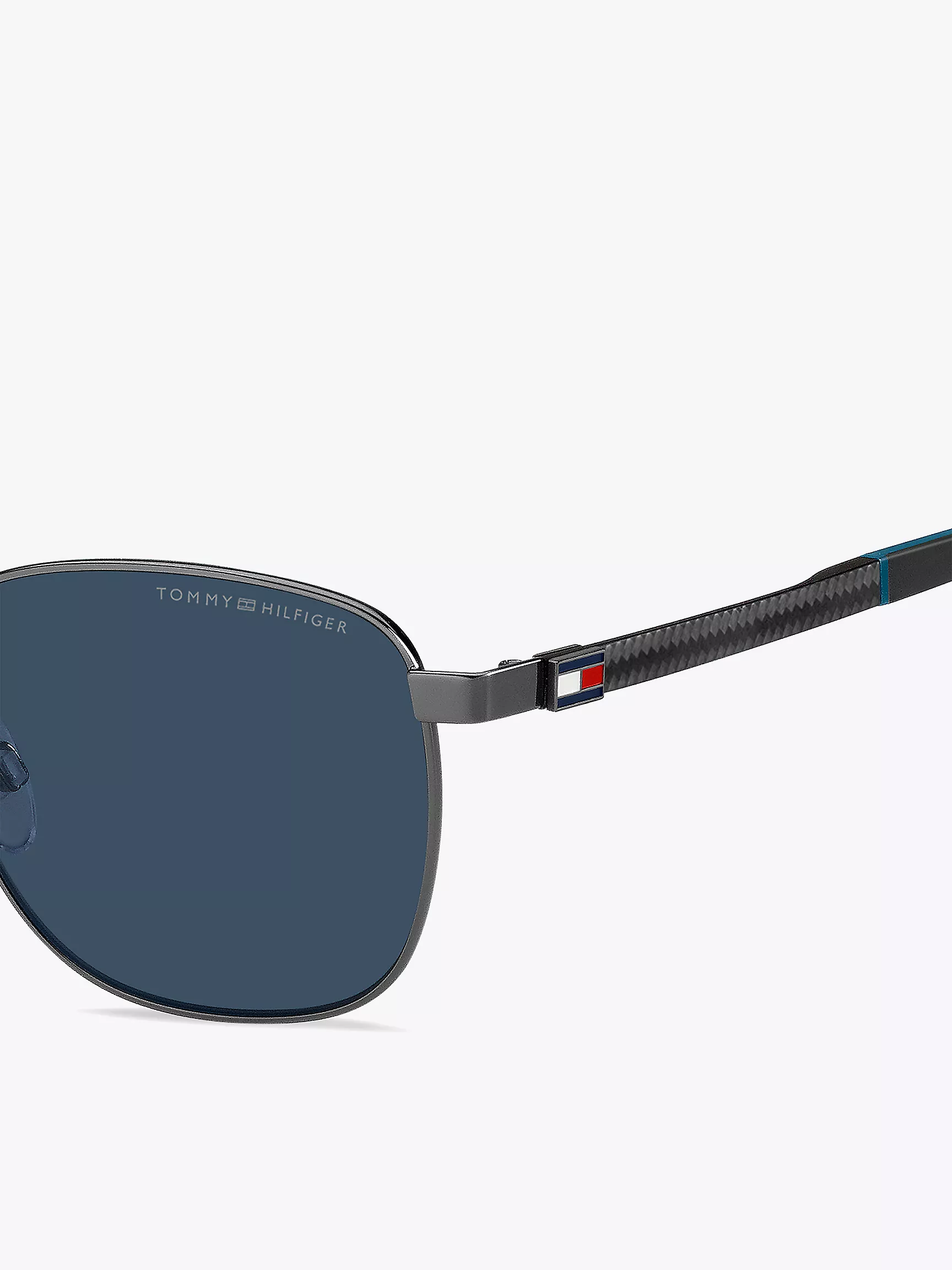 Мужские солнцезащитные очки Tommy Hilfiger, Спортивные овальные солнцезащитные очки