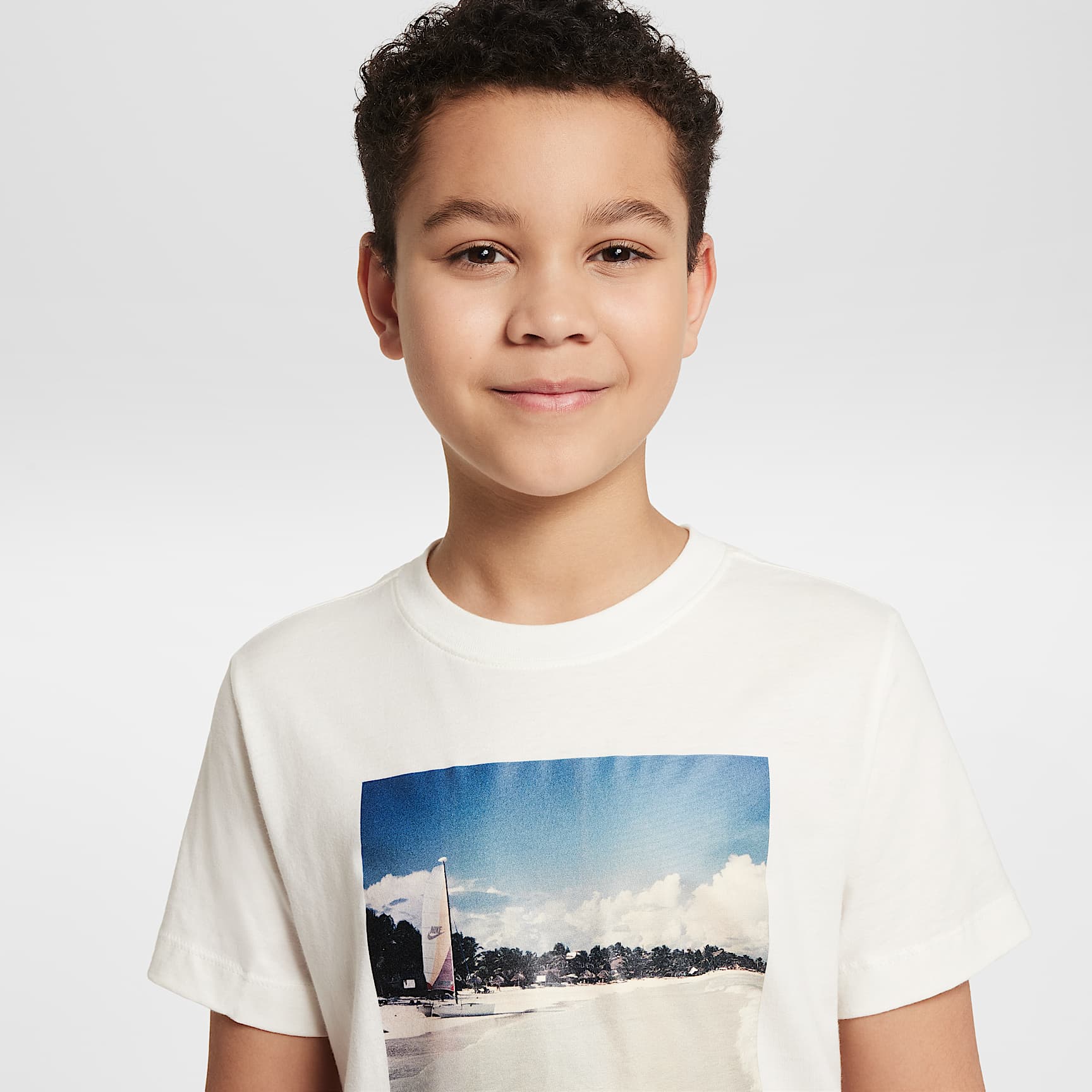 Nike Sportswear Big Kids' Crew-Neck T-Shirt