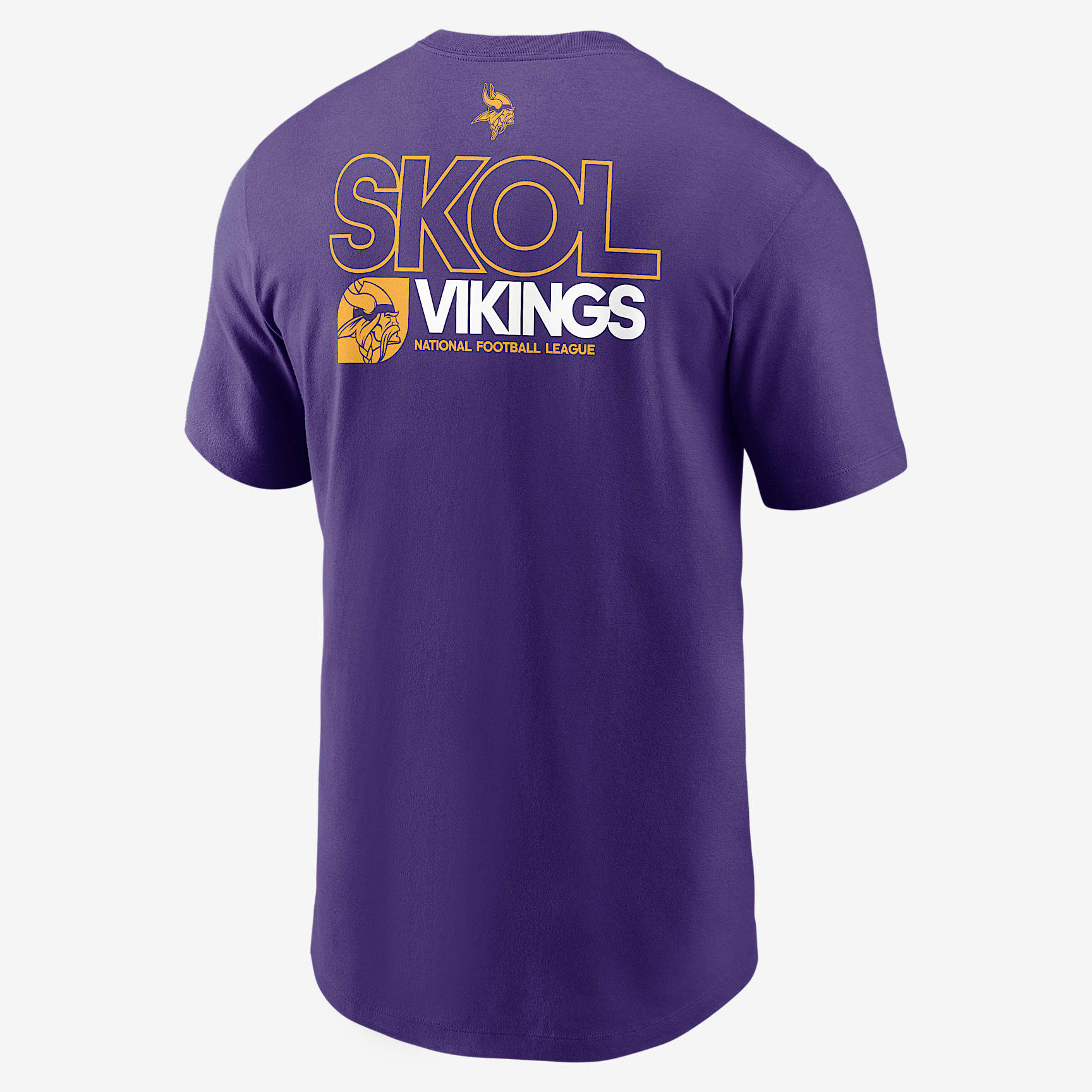 Minnesota Vikings Team Outline Essential T-Shirt Men's Nike NFL T-Shirt