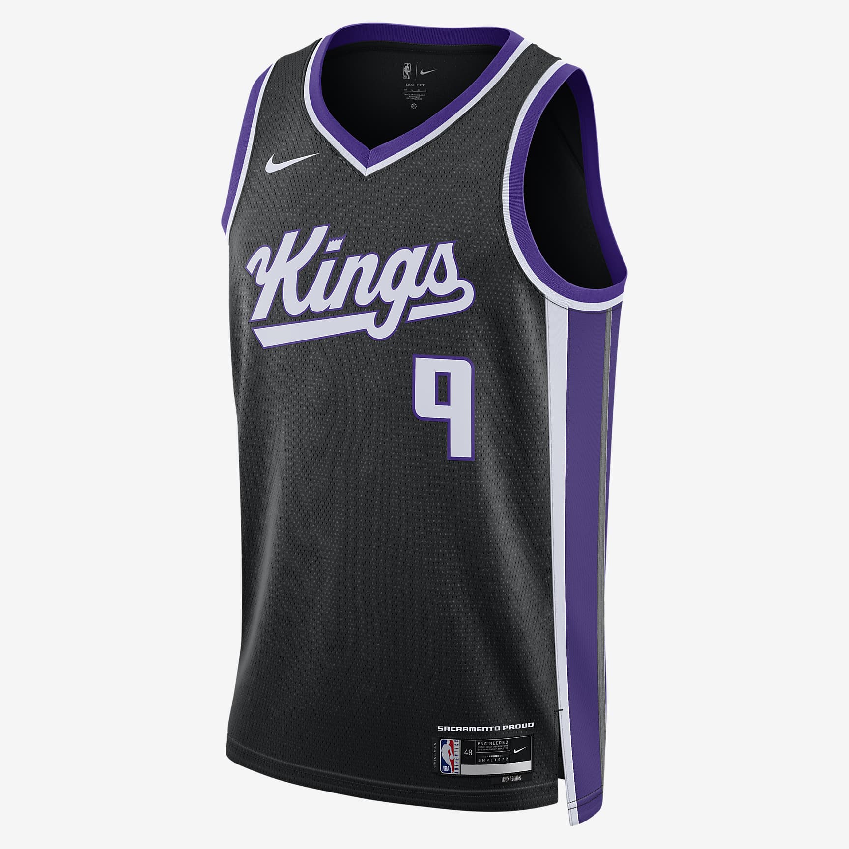 Sacramento Kings 2023/24 Icon Edition Nike Dri-FIT NBA Swingman Jersey