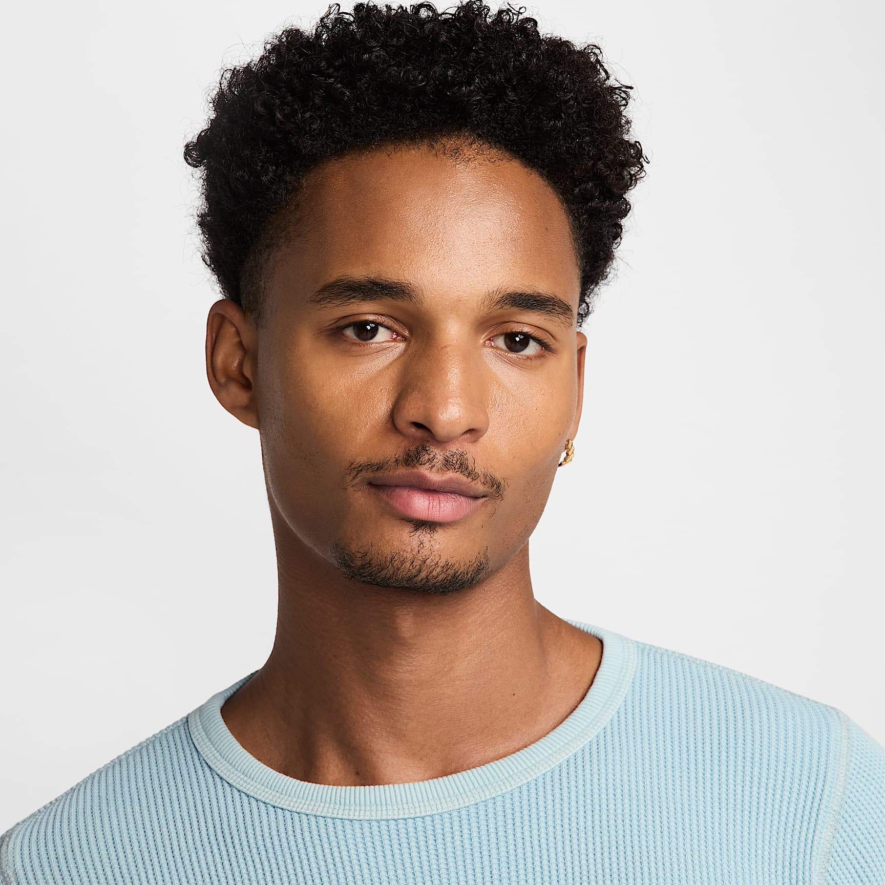 Nike Life Men's Heavyweight Waffle Long-Sleeve Top