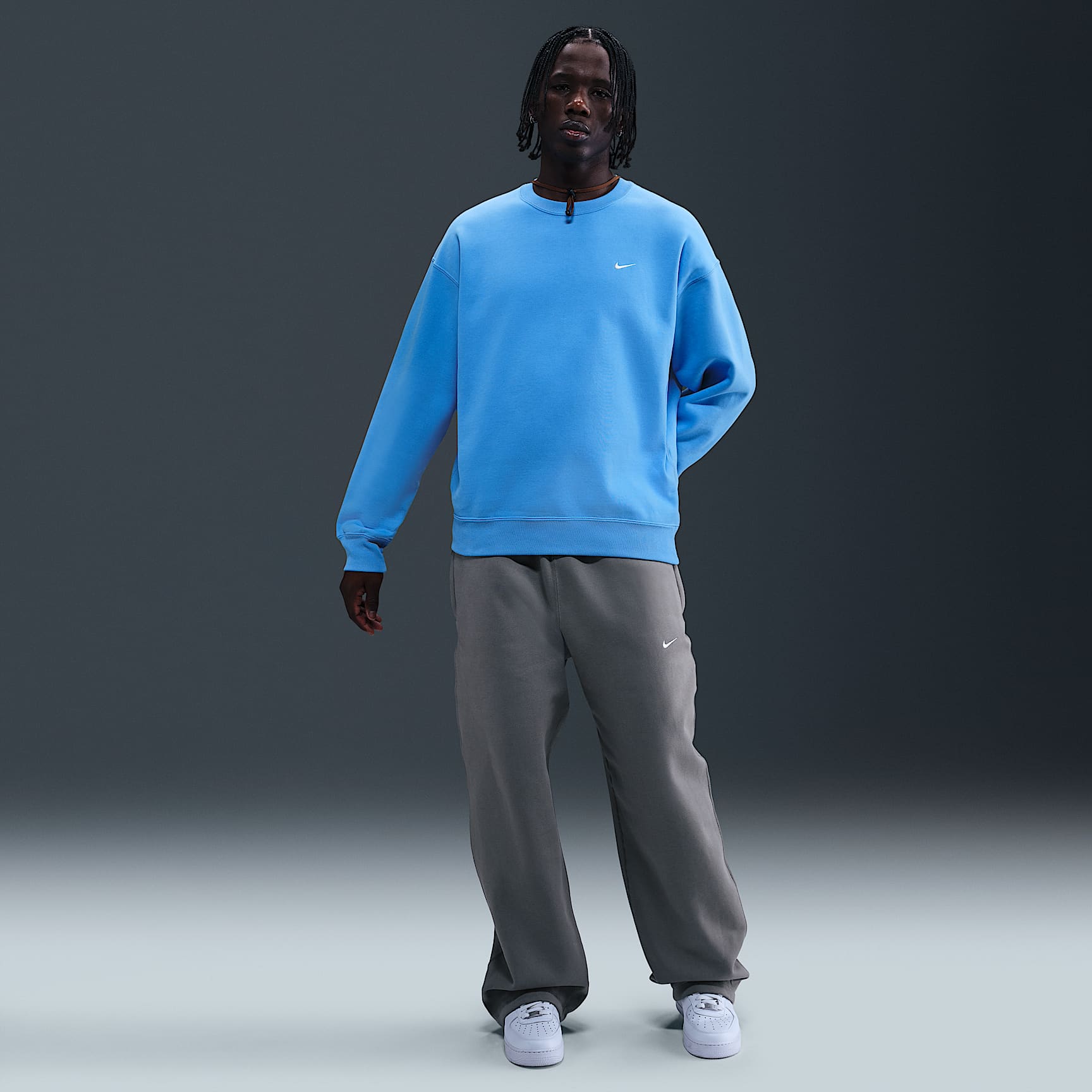 Nike Solo Swoosh Men's Fleece Crew