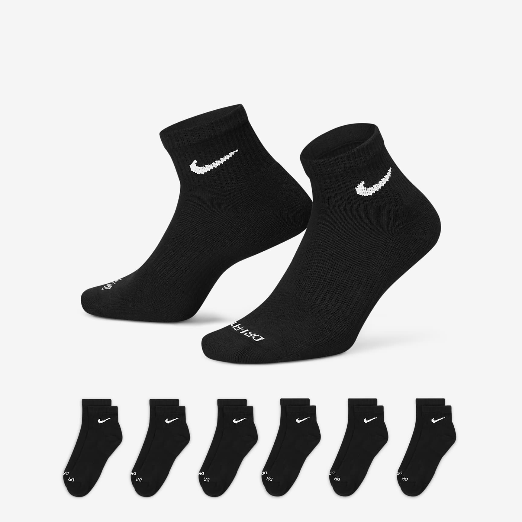Nike Everyday Plus Cushioned Training Ankle Socks (6 Pairs)