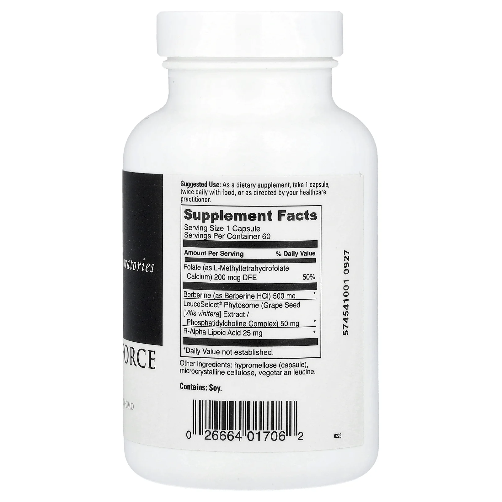 DaVinci Laboratories, Berberine Force`` 60 капсул