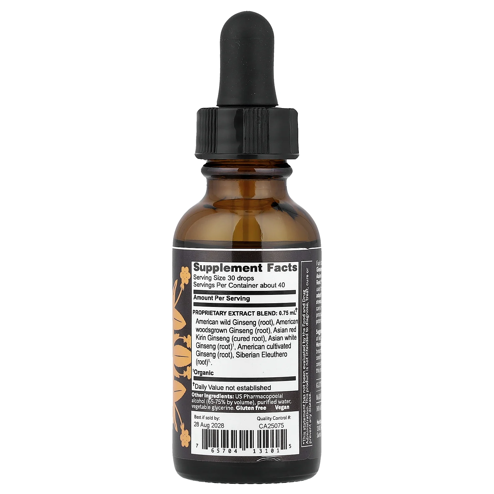 Herbs Etc., Ultimate Ginseng™, 30 мл (1 жидк. унция)