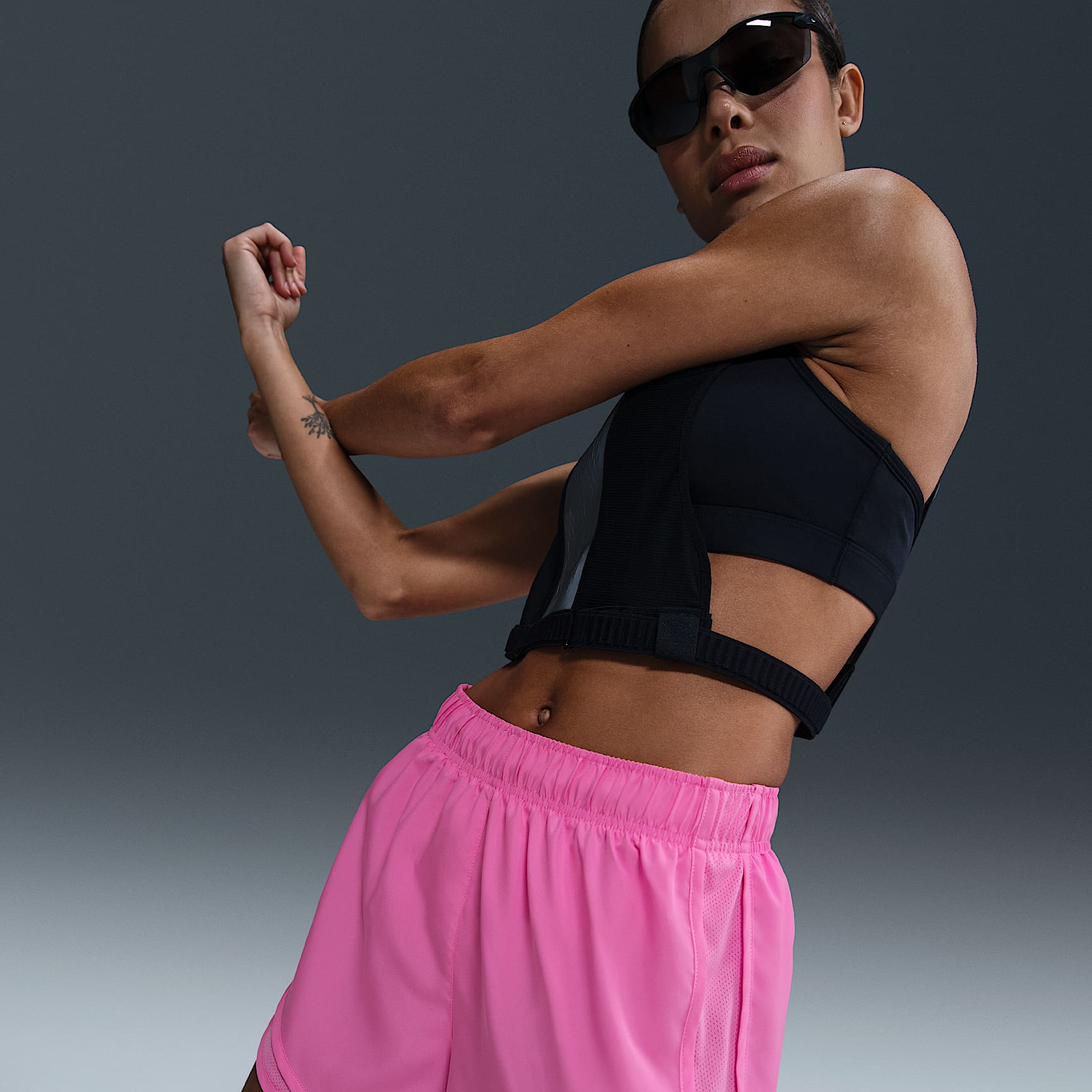 Nike Tempo Women's Dri-FIT Mid-Rise Brief-Lined Running Shorts
