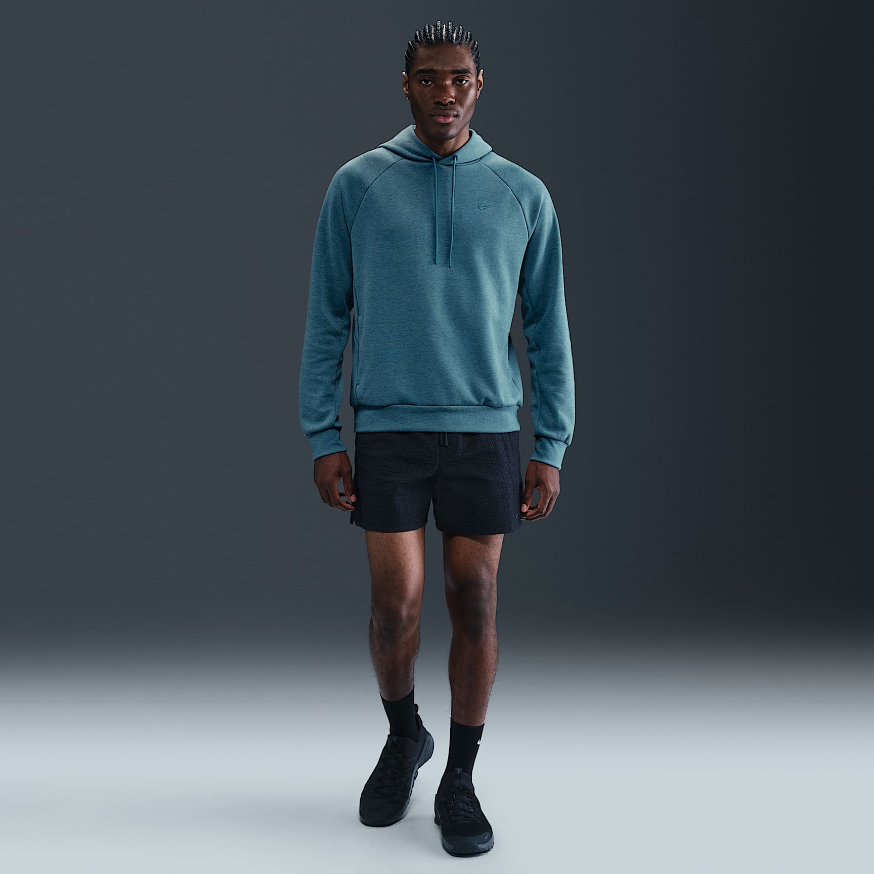 Nike Primary Fleece Men's Dri-FIT UV Pullover Performance Hoodie