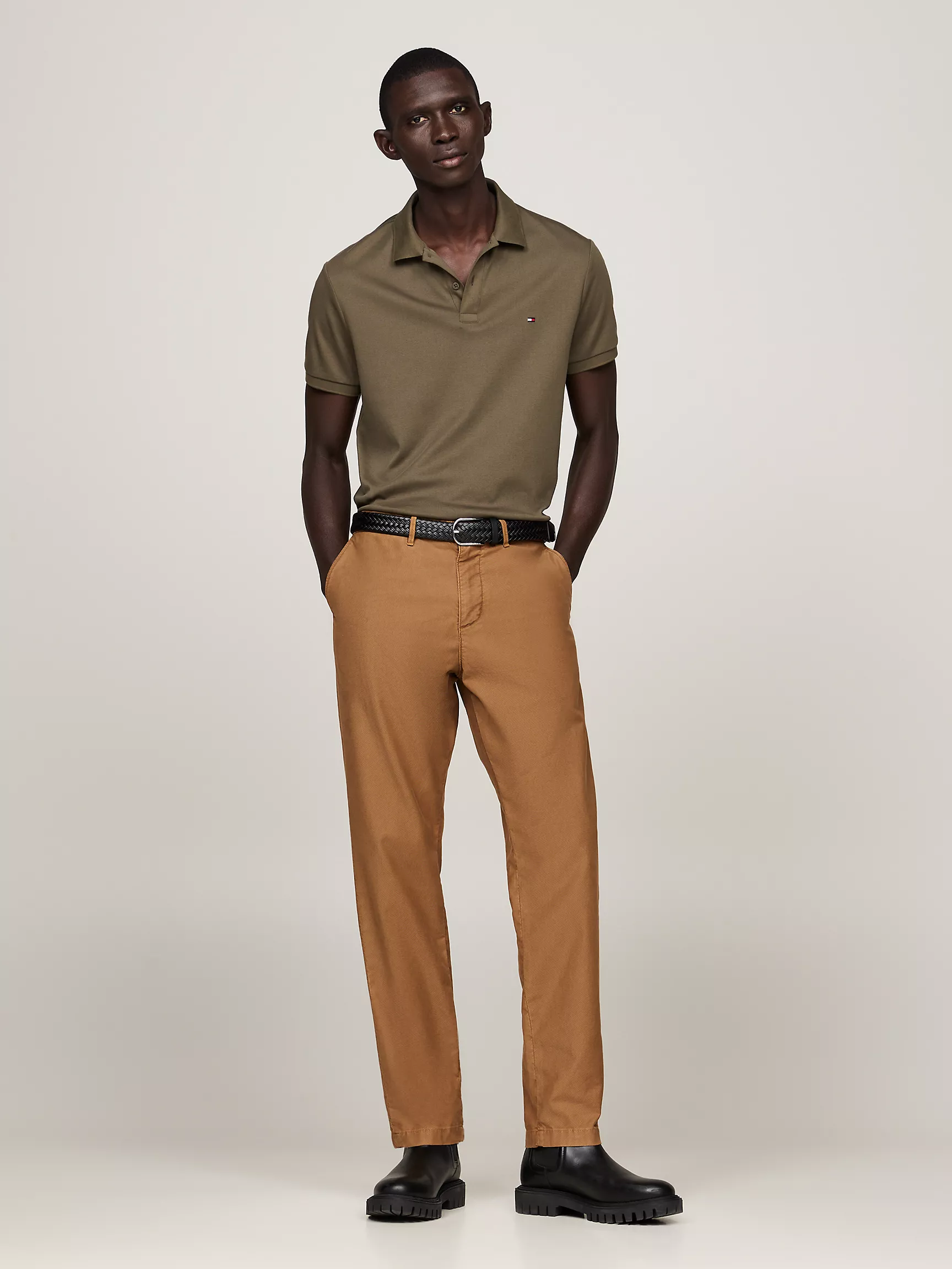 Мужское поло Tommy Hilfiger, Хлопковое поло стандартного кроя