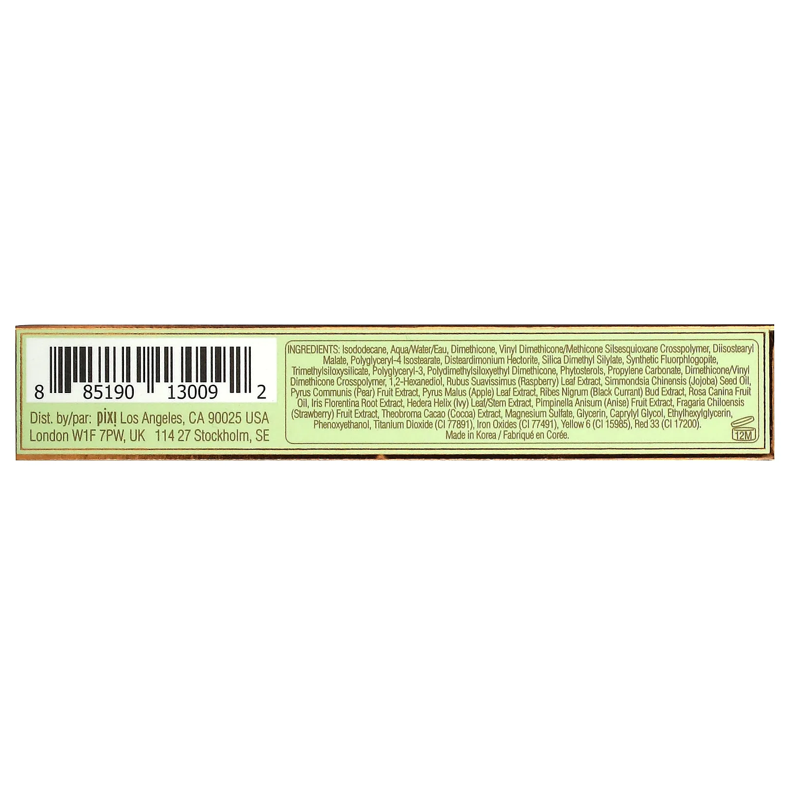 Pixi Beauty, TintFix, сатиновый тинт для губ, 0320 Adore, 4,5 г (0,16 унции)