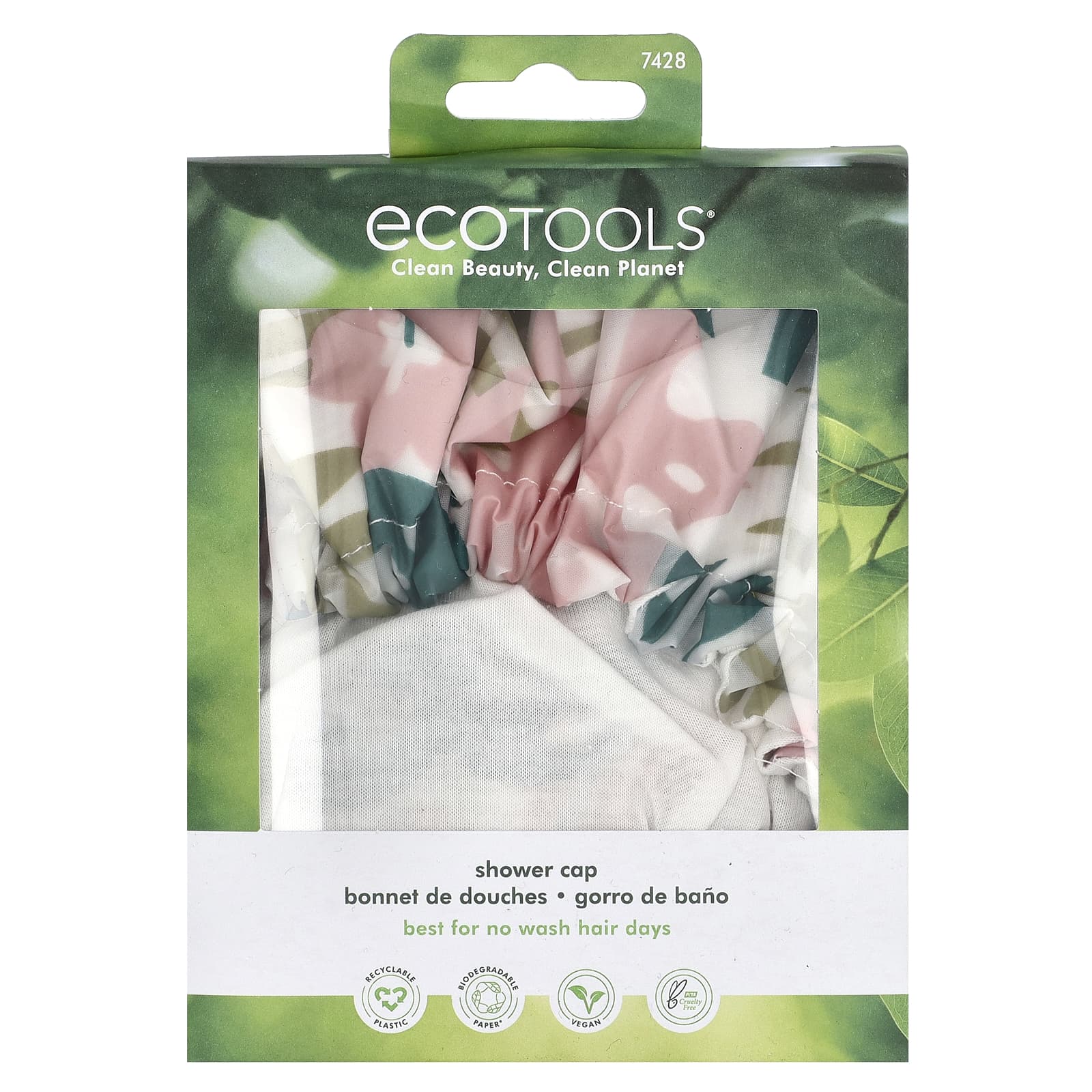 EcoTools, шапочка для душа, 1 шт.