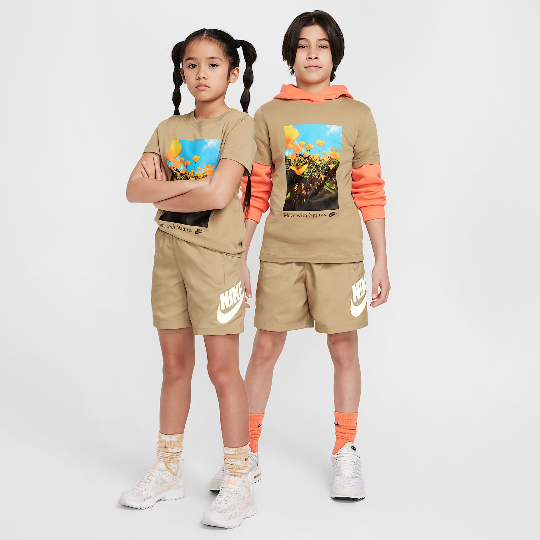 Nike Sportswear Club Big Kids' 6" Woven Shorts