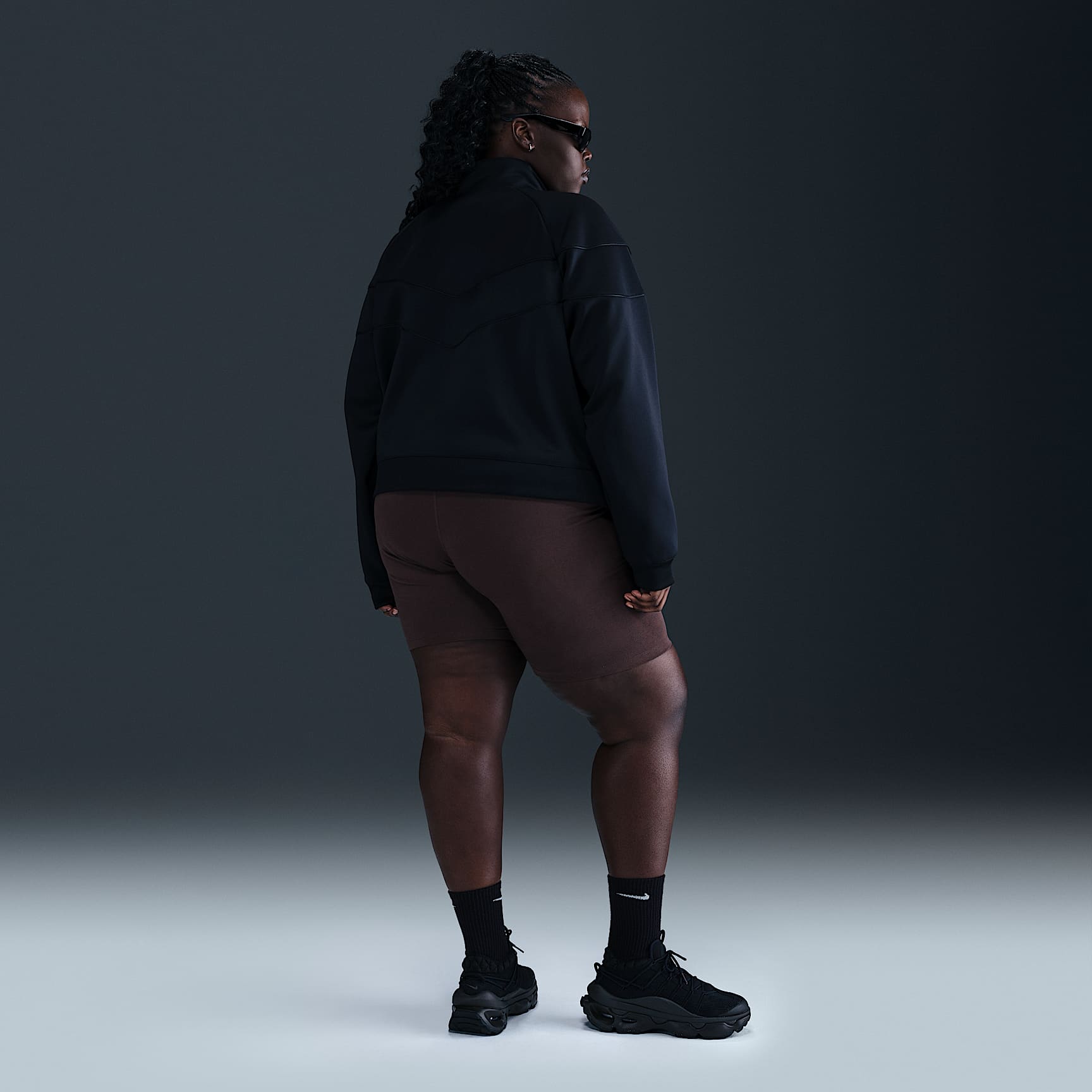 Nike Sportswear Windrunner Women's Knit Jacket (Plus Size)