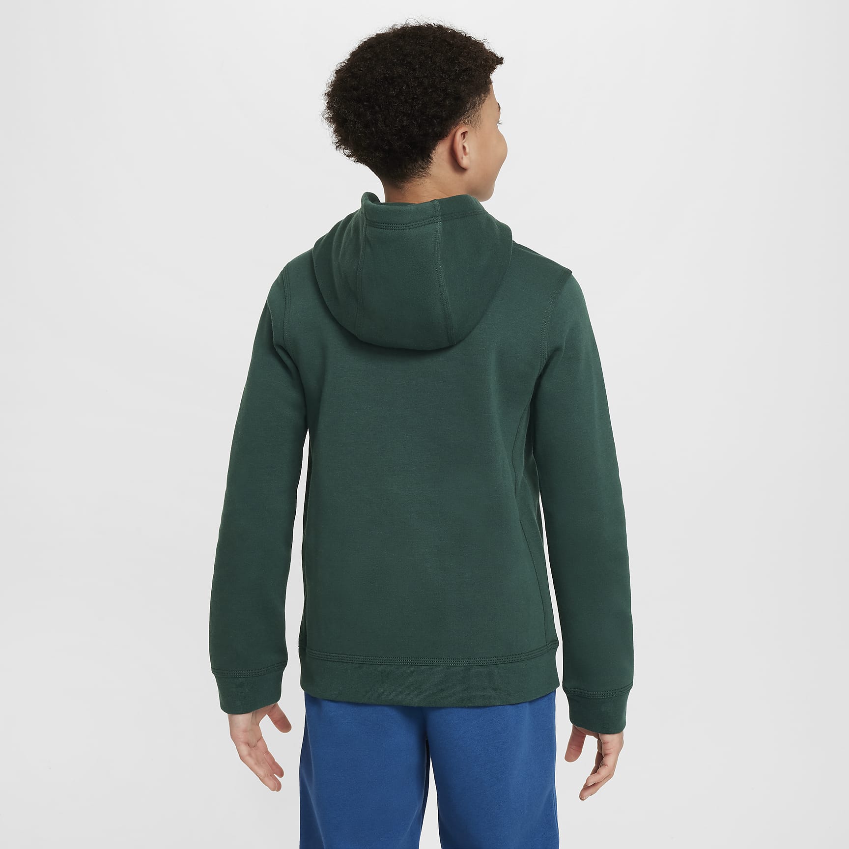 Brazil Club Big Kids' (Boys') Nike Soccer Pullover Hoodie