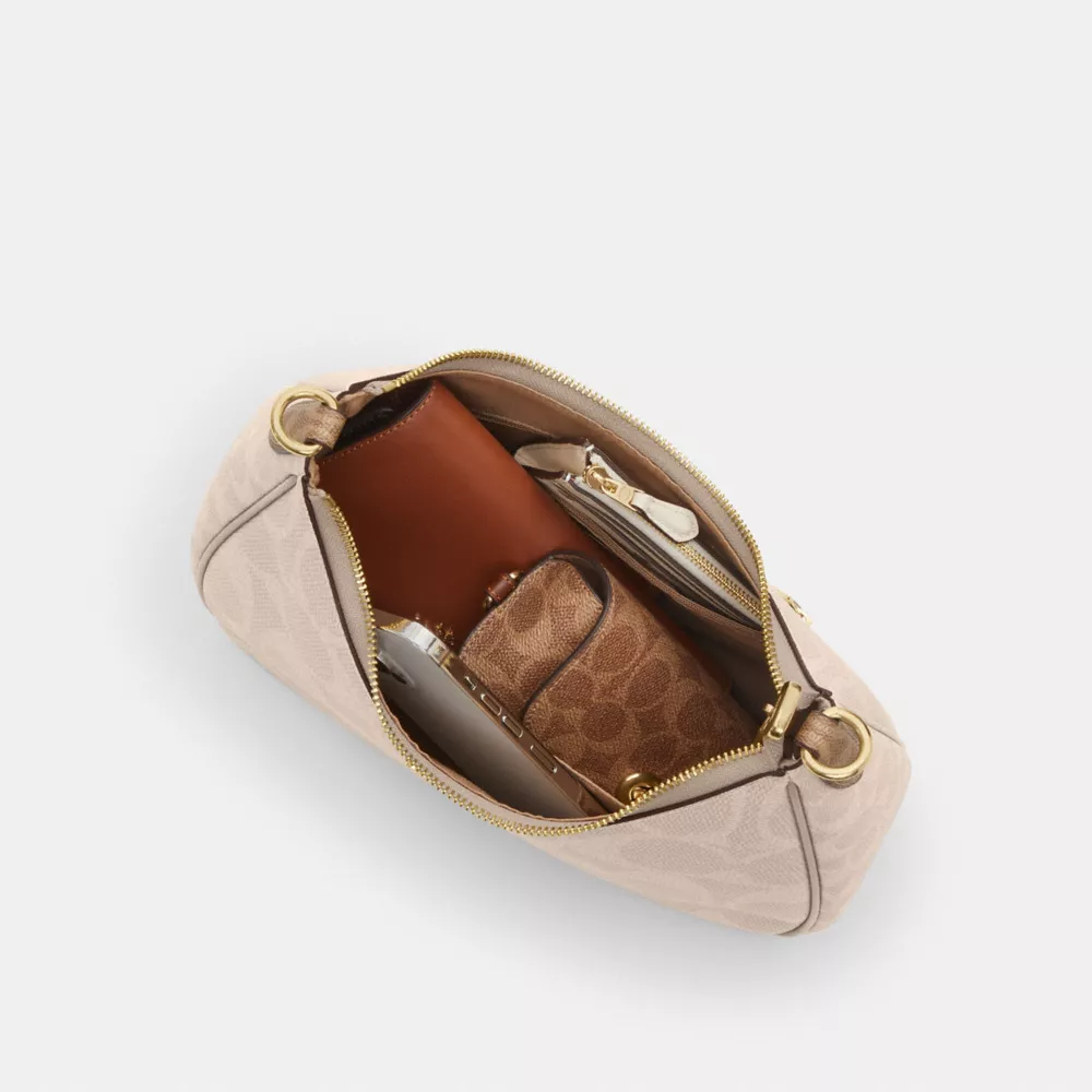 Сумка COACH Teri Hobo Bag In Blocked Signature Canvas