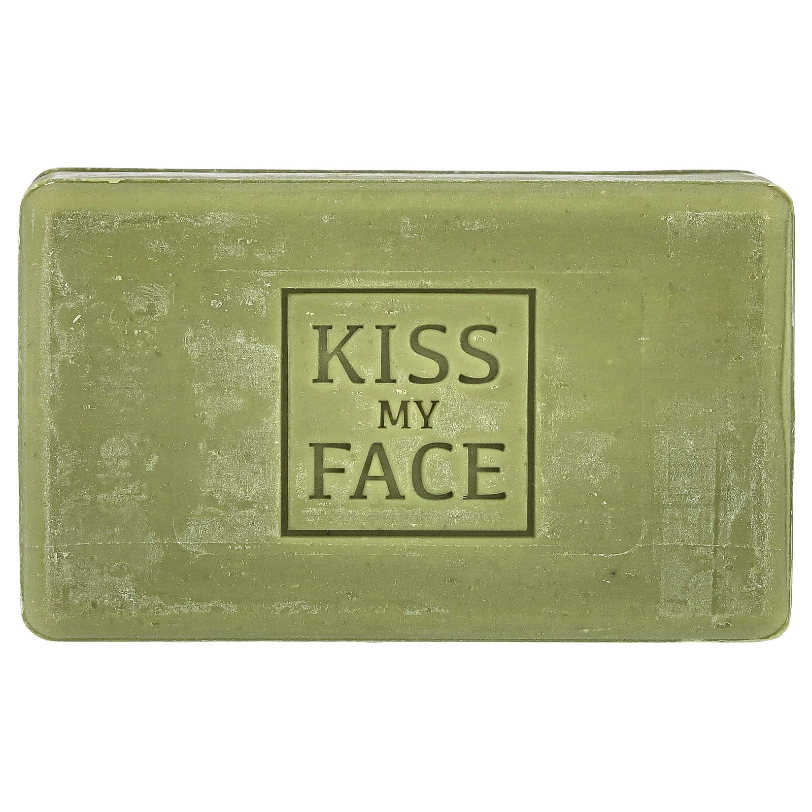 Kiss My Face, Кусковое мыло с оливковым маслом, без отдушек, 230 г (8 унций)