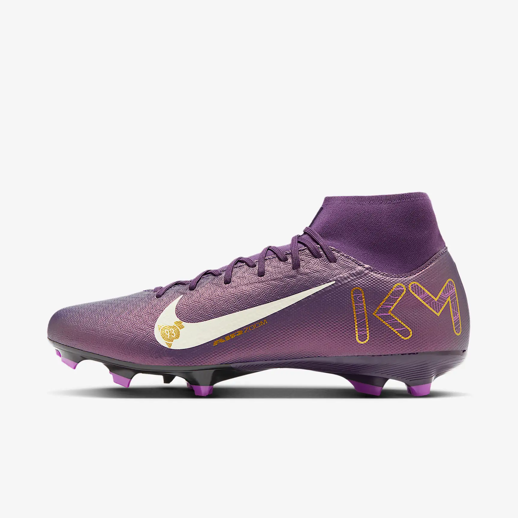 Nike Mercurial Superfly 10 Academy "Kylian Mbappé" MG High-Top Soccer Cleats