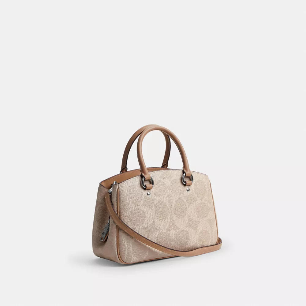 Сумка COACH Savannah Small Carryall Bag In Signature Canvas