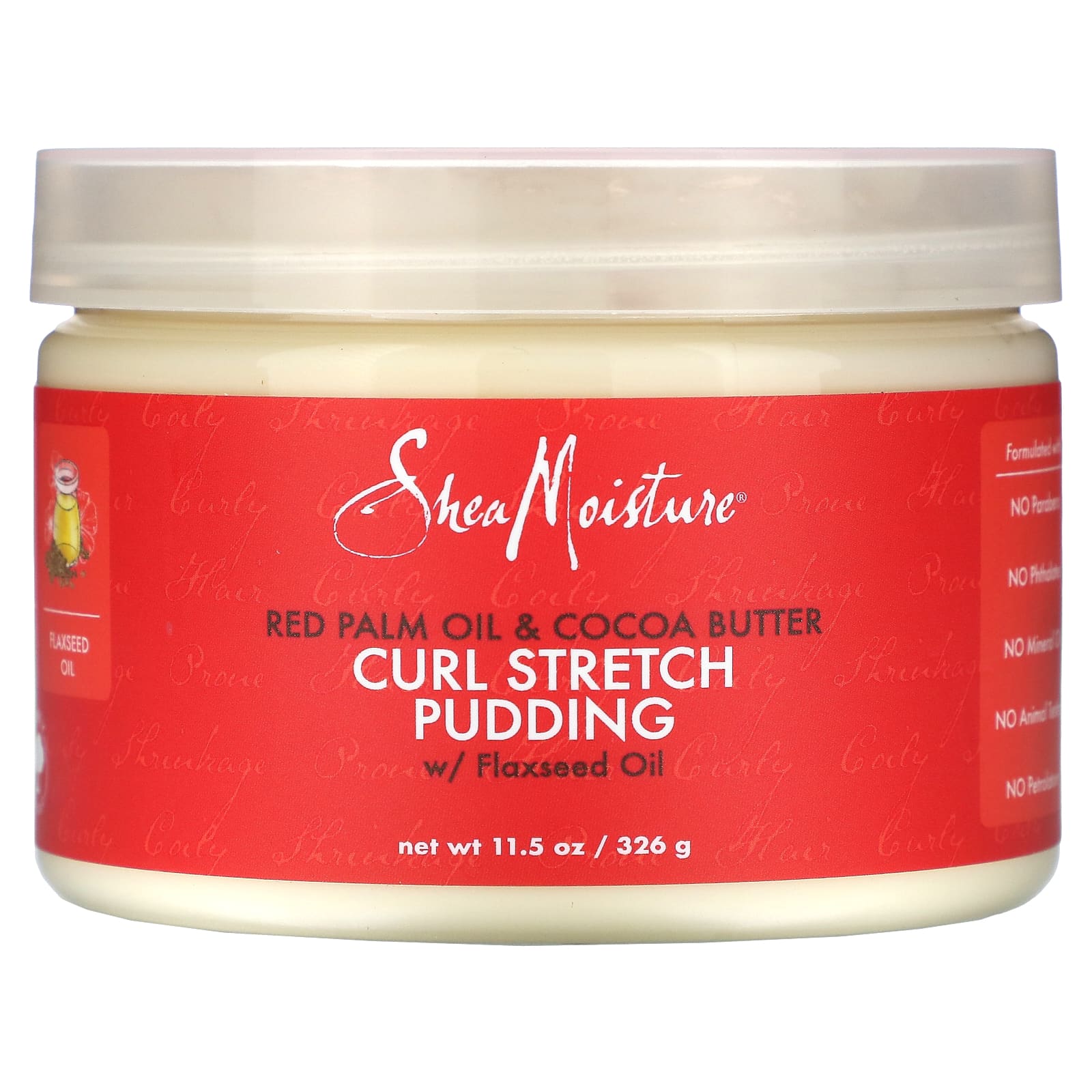 SheaMoisture, Curl Stretch Pudding, красное пальмовое масло и какао-масло, 326 г (11,5 унции)