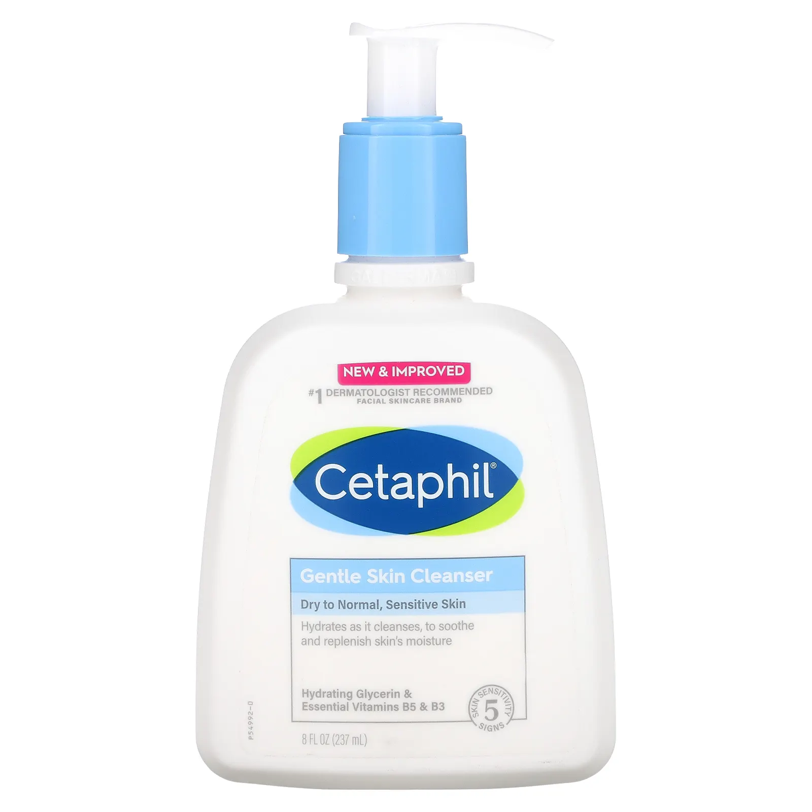 Cetaphil, Мягкое очищающее средство, без отдушек, 237 мл (8 жидк. Унций)
