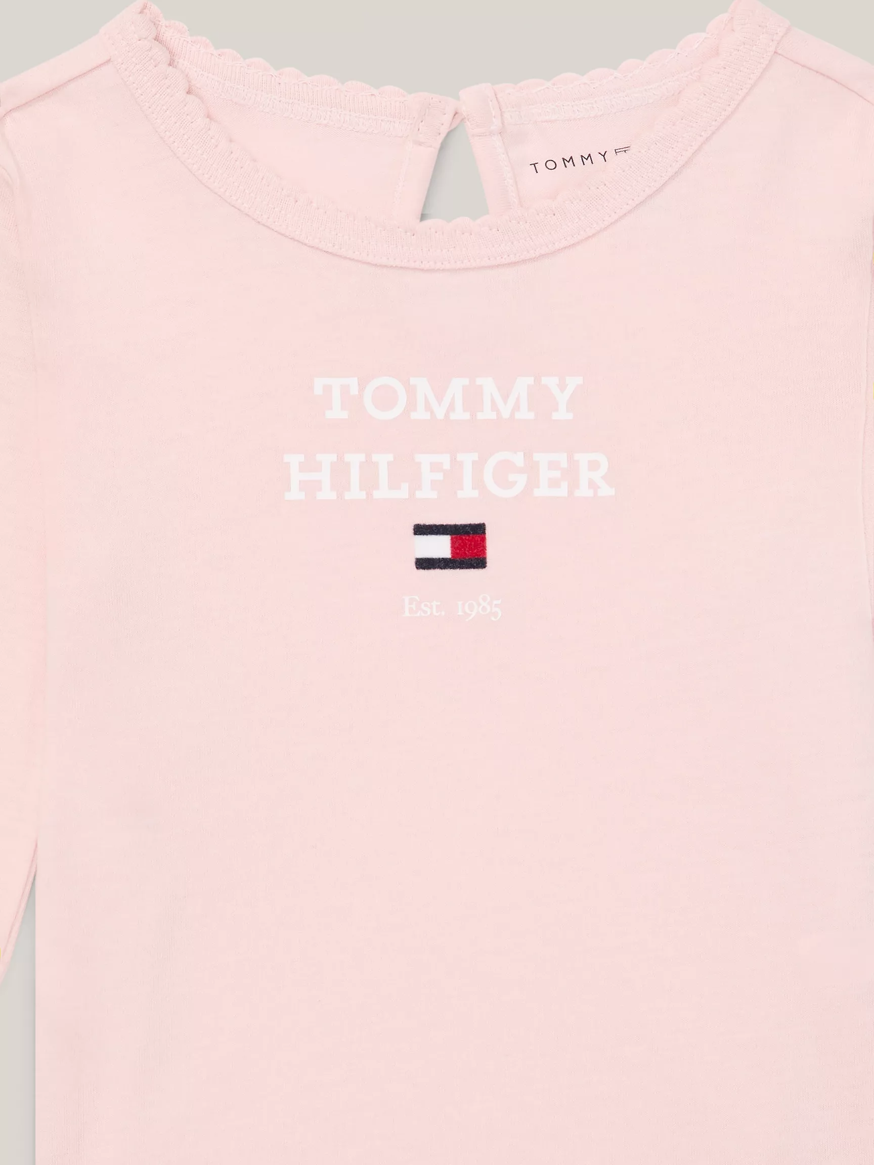 Футболка для девочек Tommy Hilfiger, Детская футболка с длинным рукавом Hilfiger