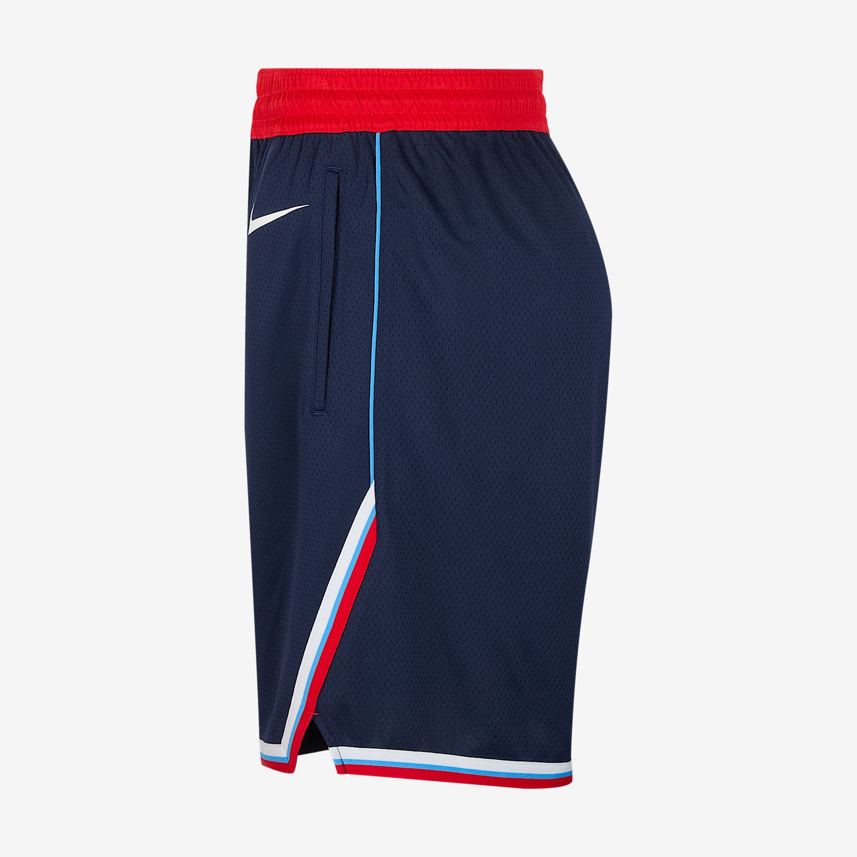 LA Clippers 2024/25 Swingman Icon Edition Men's Nike Dri-FIT NBA Replica Shorts