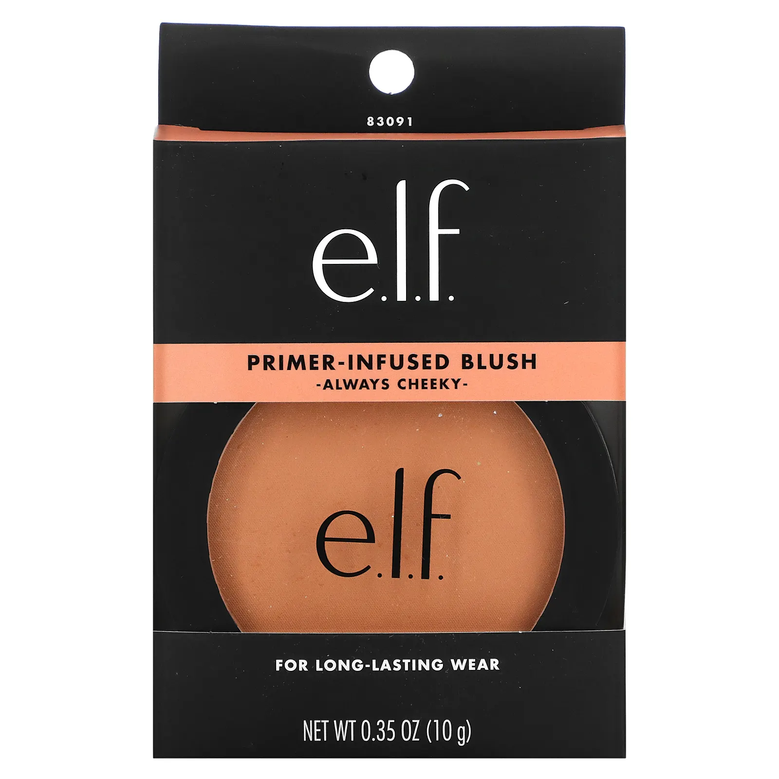 E.L.F., Primer-Infused Blush, румяна с праймером, натуральный розовый, 10 г (0,35 унции)