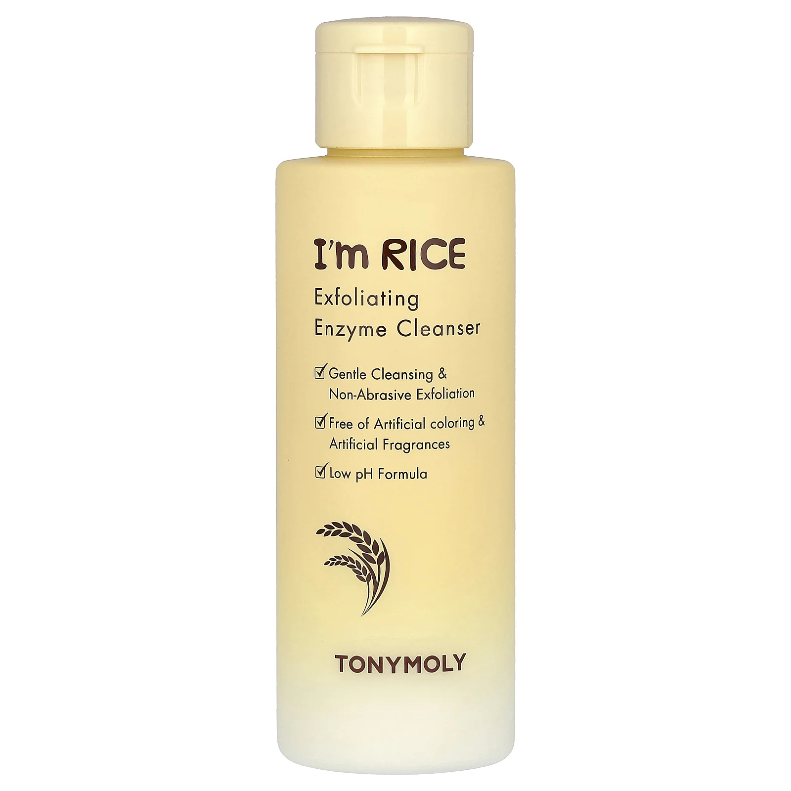 Tony Moly, I'm Rice, отшелушивающее ферментное очищающее средство, 50 г (1,76 унции)