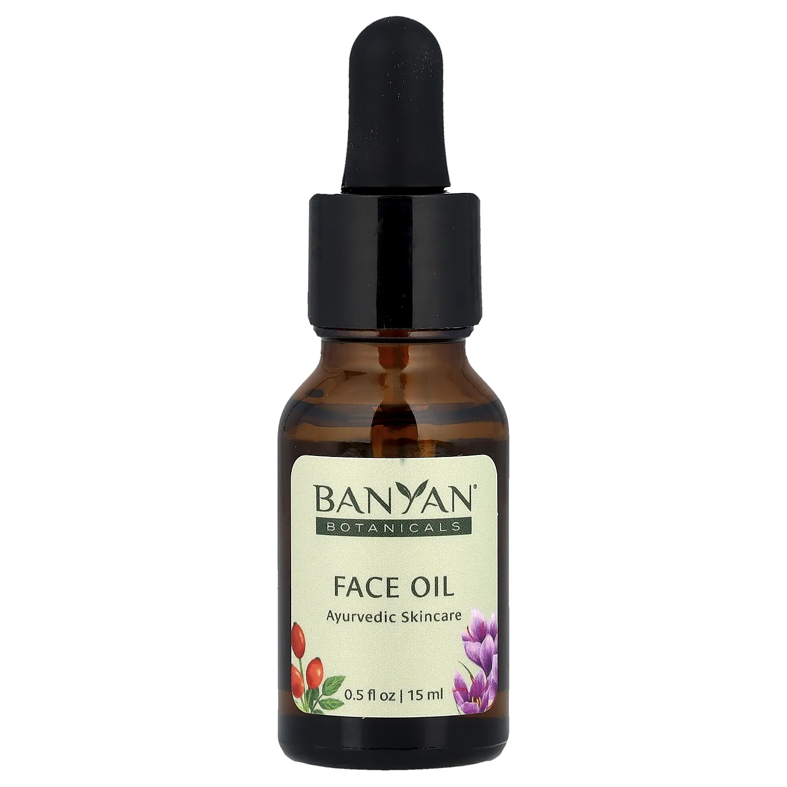 Banyan Botanicals, Face Oil, аюрведический уход за кожей, для всех типов кожи, 15 мл (0,5 жидк. Унции)