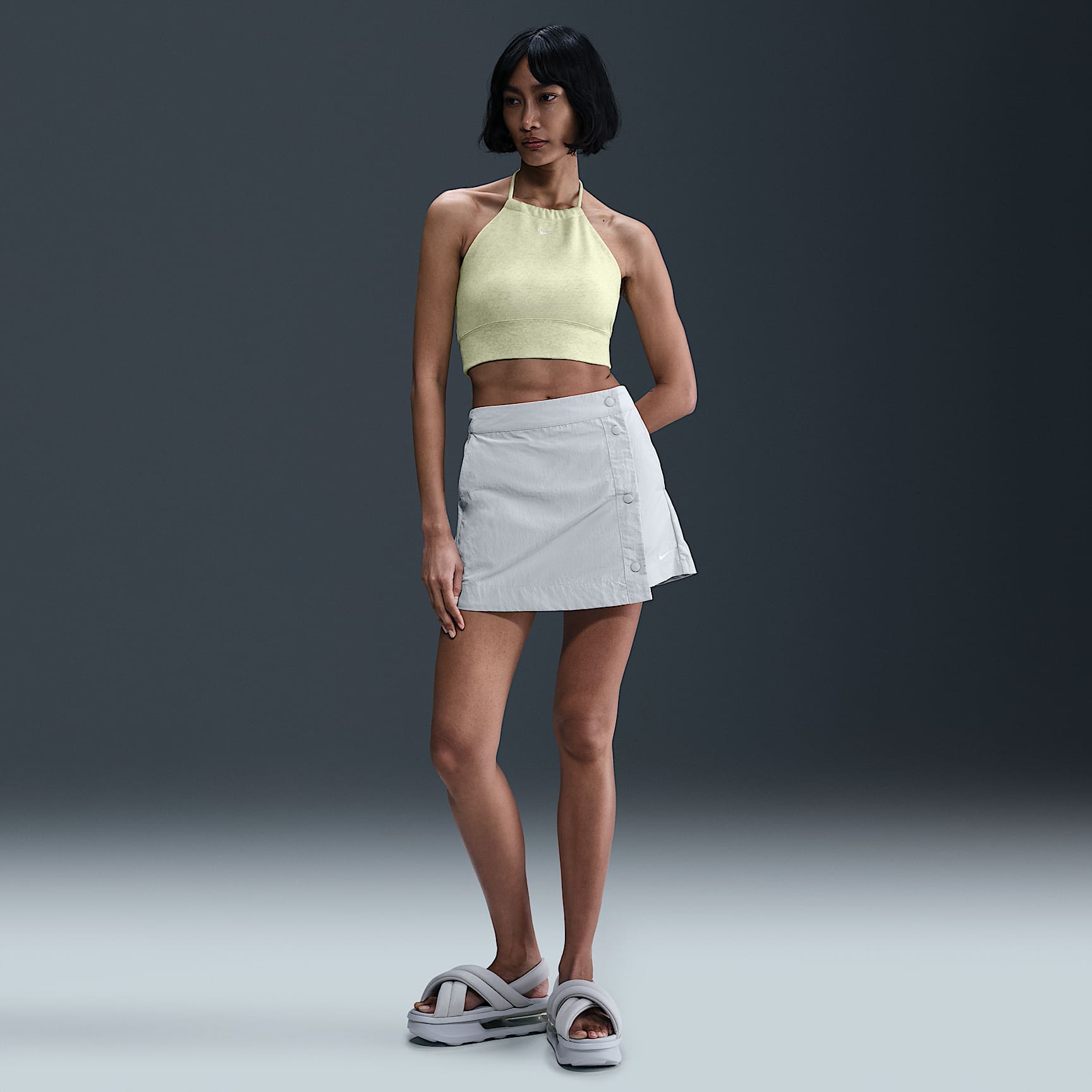 Nike Sportswear Chill Terry Women's Slim Cropped French Terry Halter Top