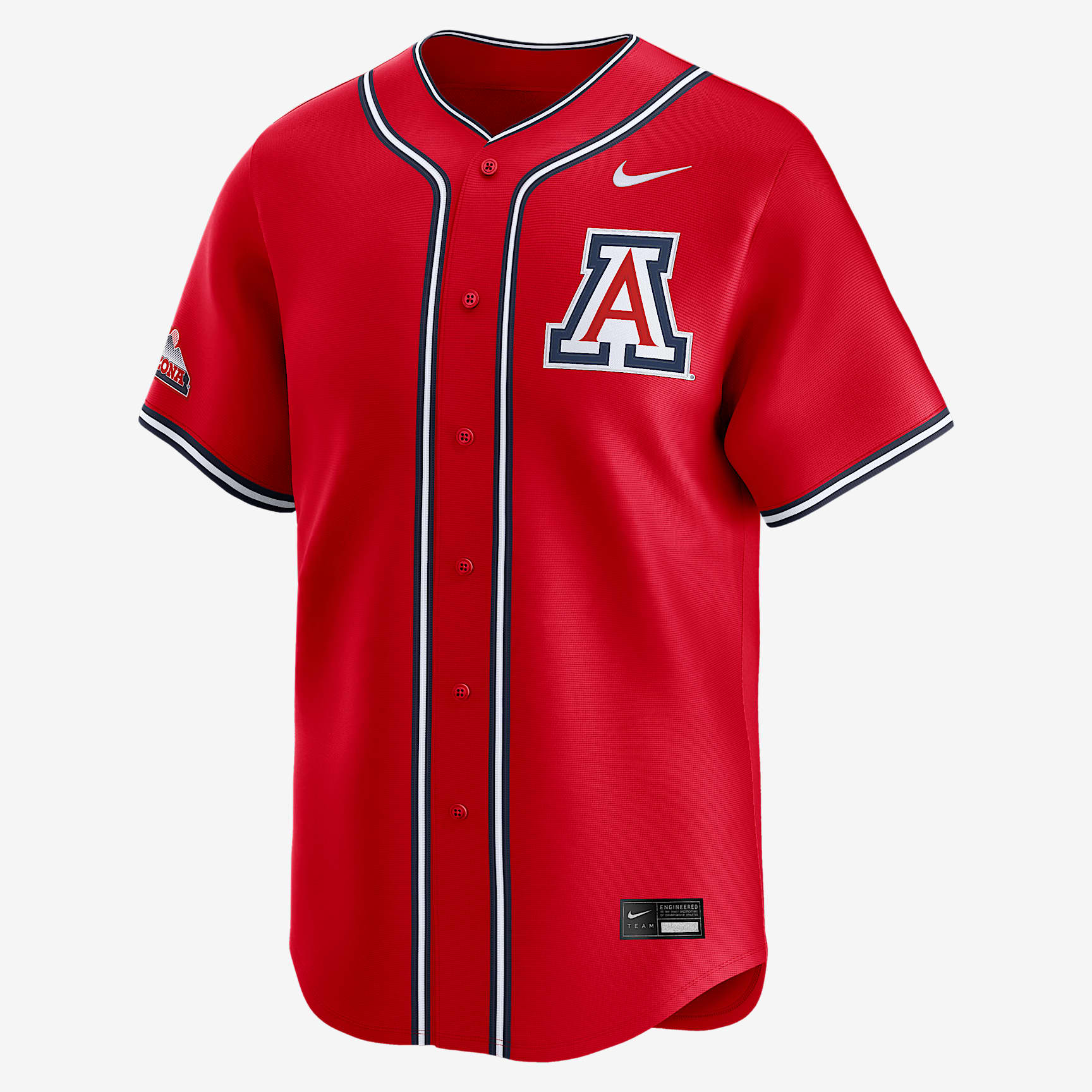 Arizona Wildcats Men's Nike College Limited Baseball Jersey