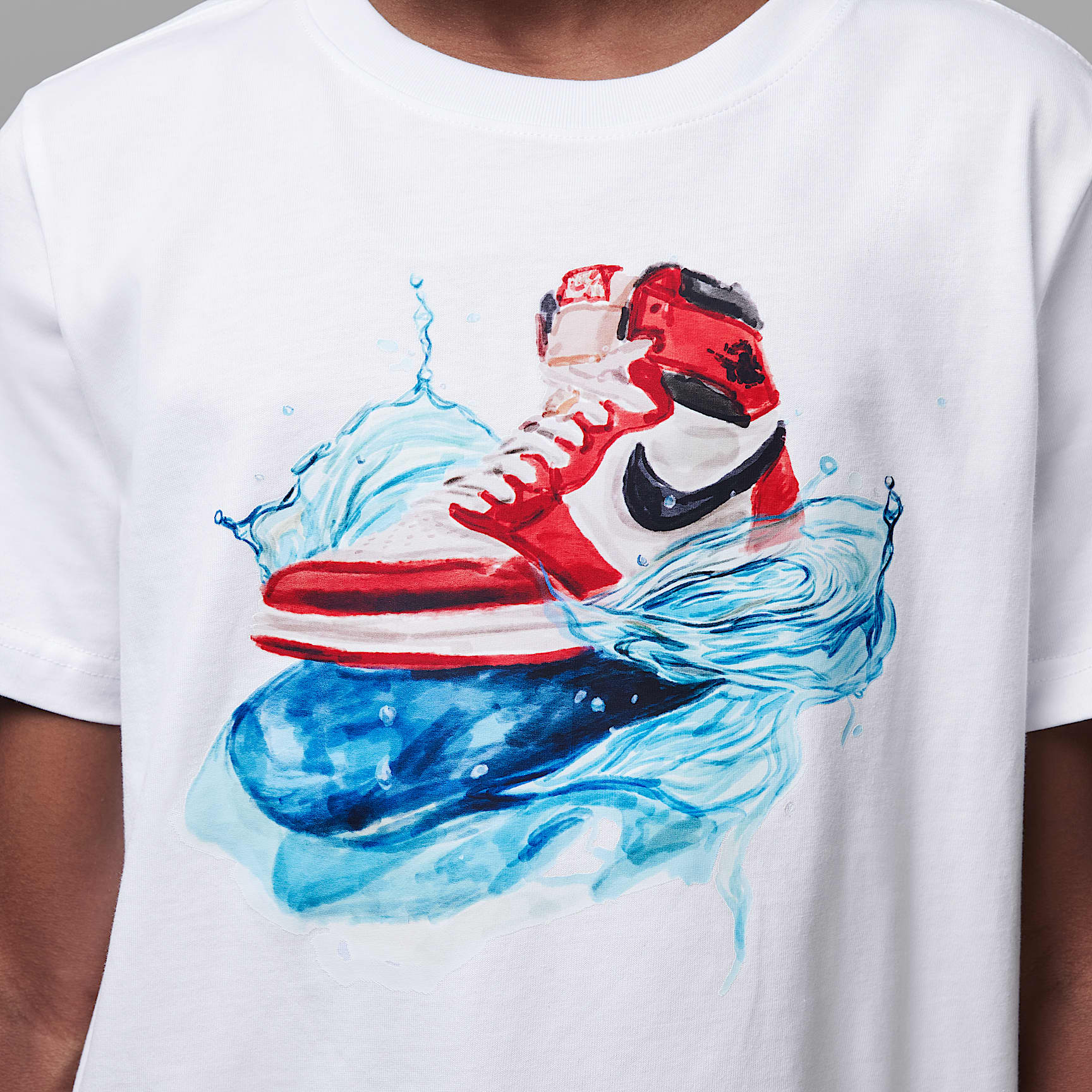 Jordan Big Kids' AJ1 Wave T-Shirt