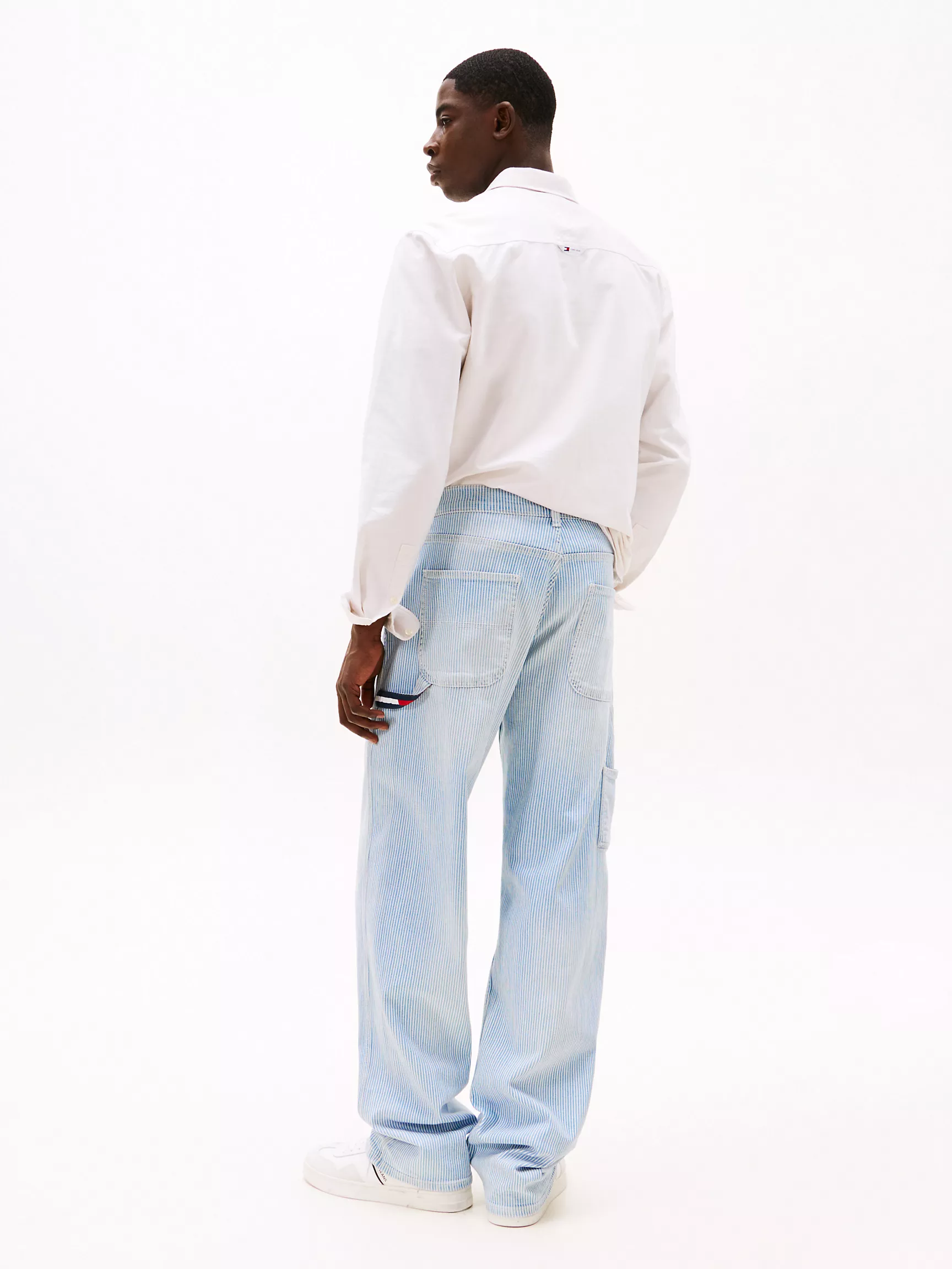 Мужские джинсы Tommy Hilfiger, Свободные джинсы прямого кроя в стиле utility