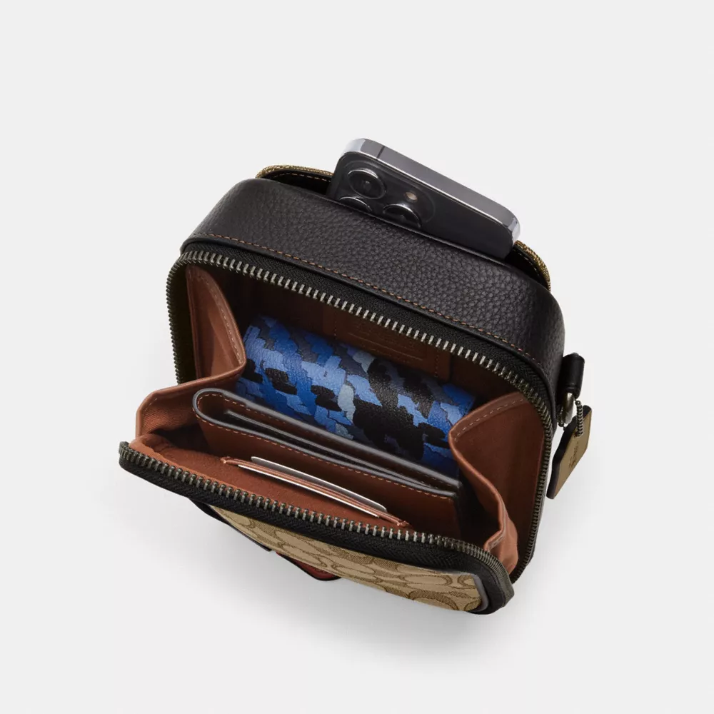 Сумка COACH Stanton Crossbody In Signature Jacquard