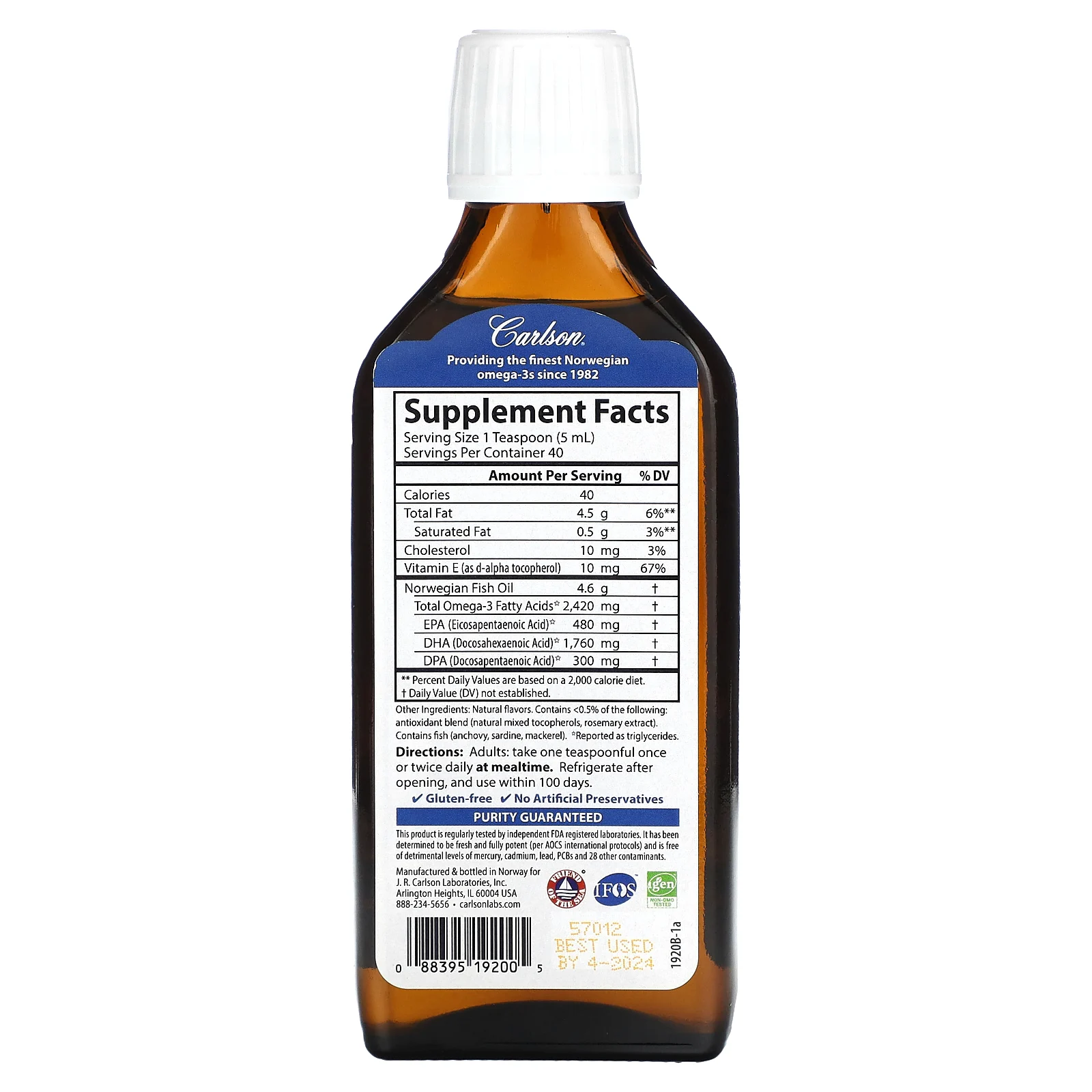 Carlson, Super DPA, ягодный лимонад, 200 мл (6,7 жидк. Унции)