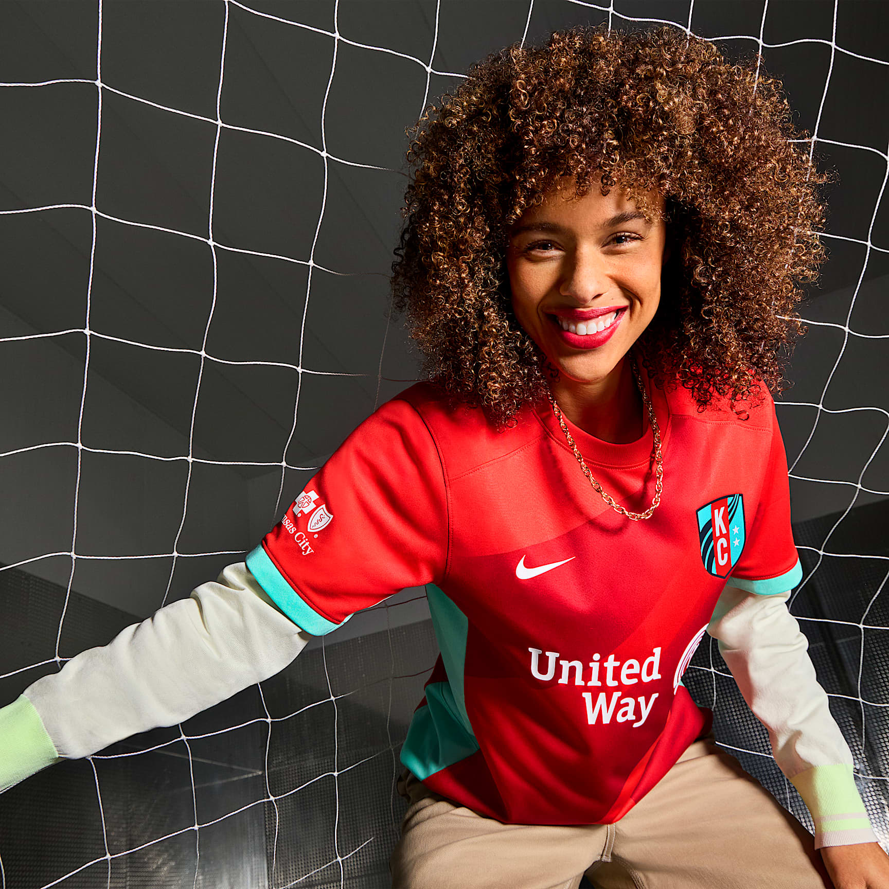 Kansas City Current 2024 Stadium Primary Women's Nike Dri-FIT NWSL Replica Jersey