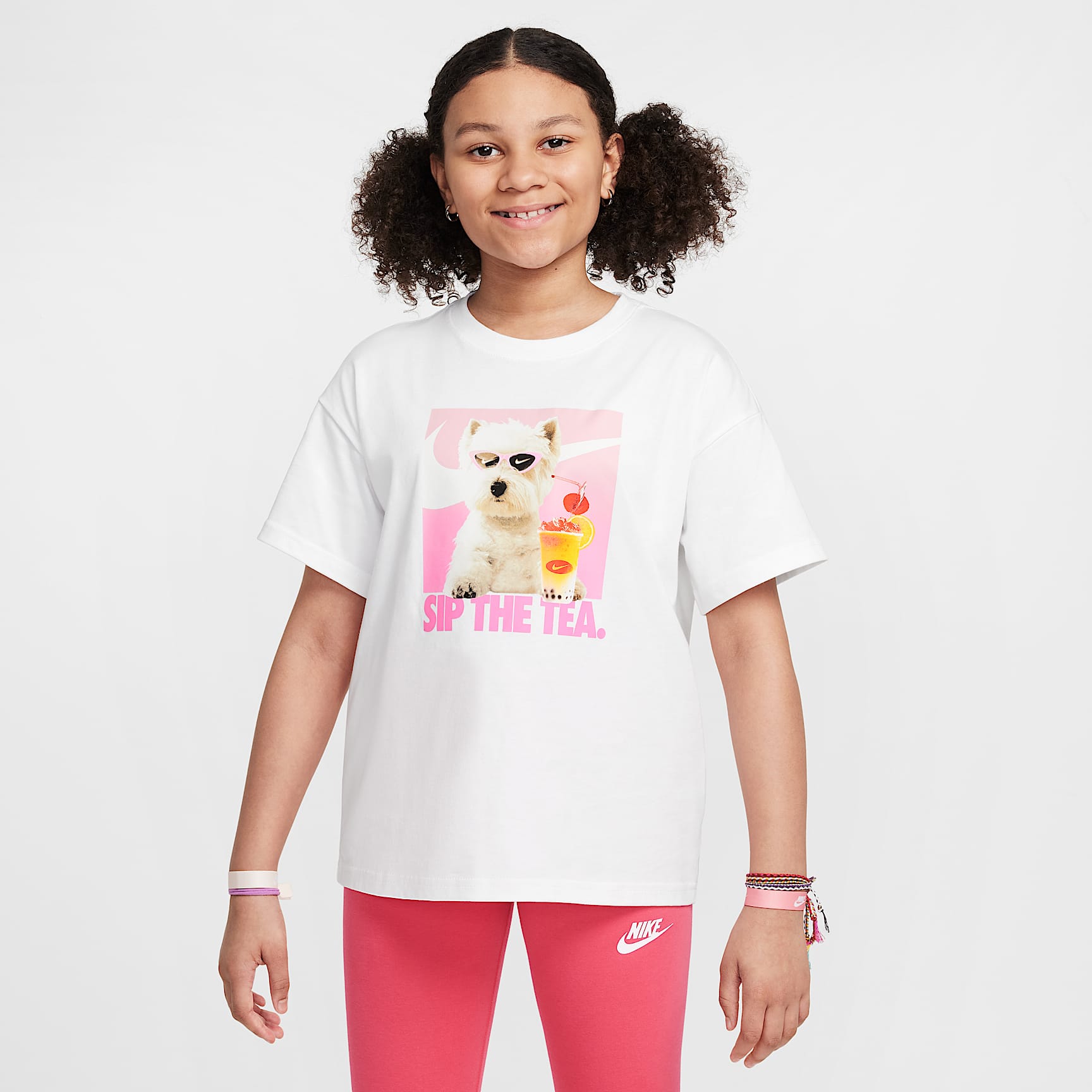 Nike Sportswear Big Kids' (Girls') T-Shirt