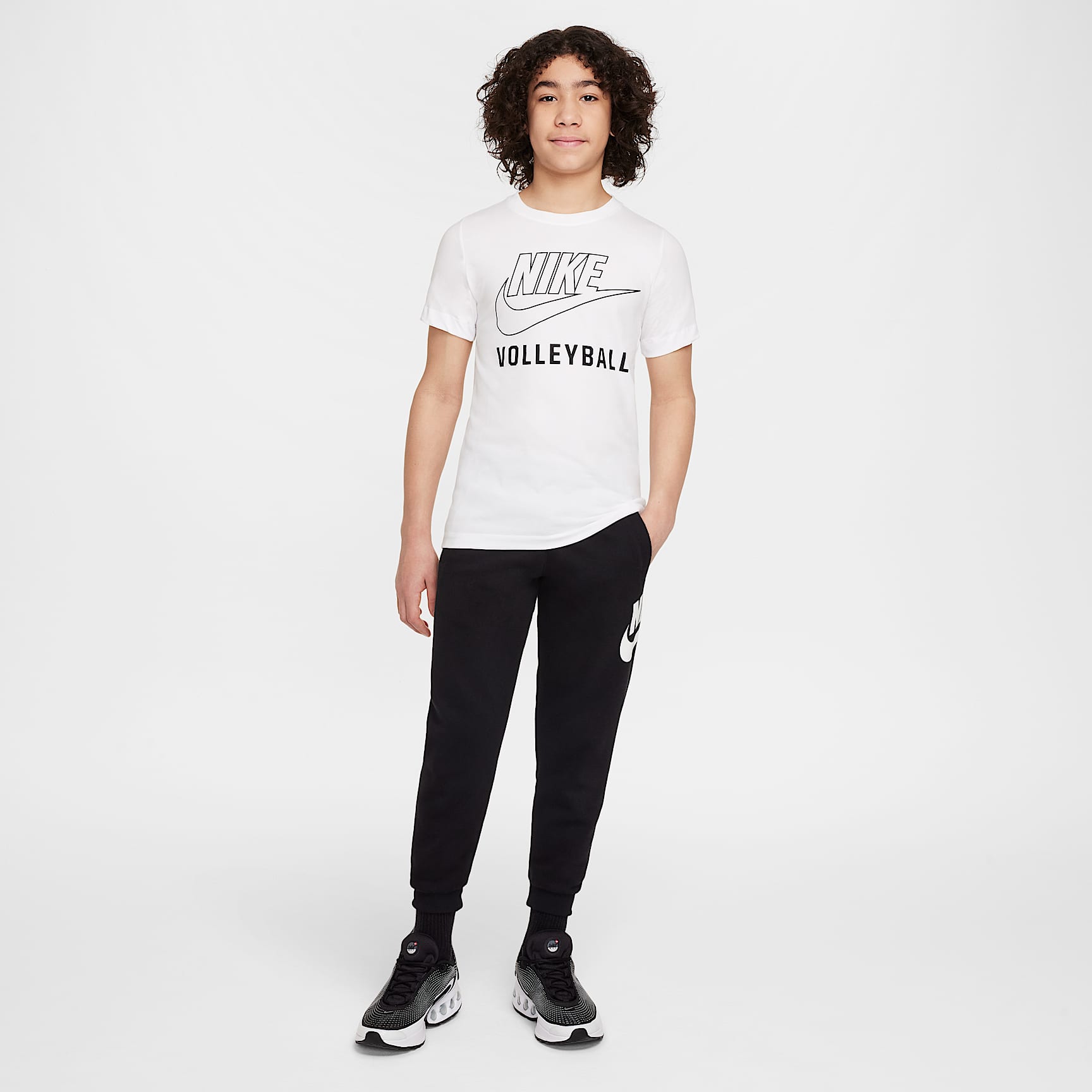 Nike Swoosh Big Kids' Volleyball T-Shirt