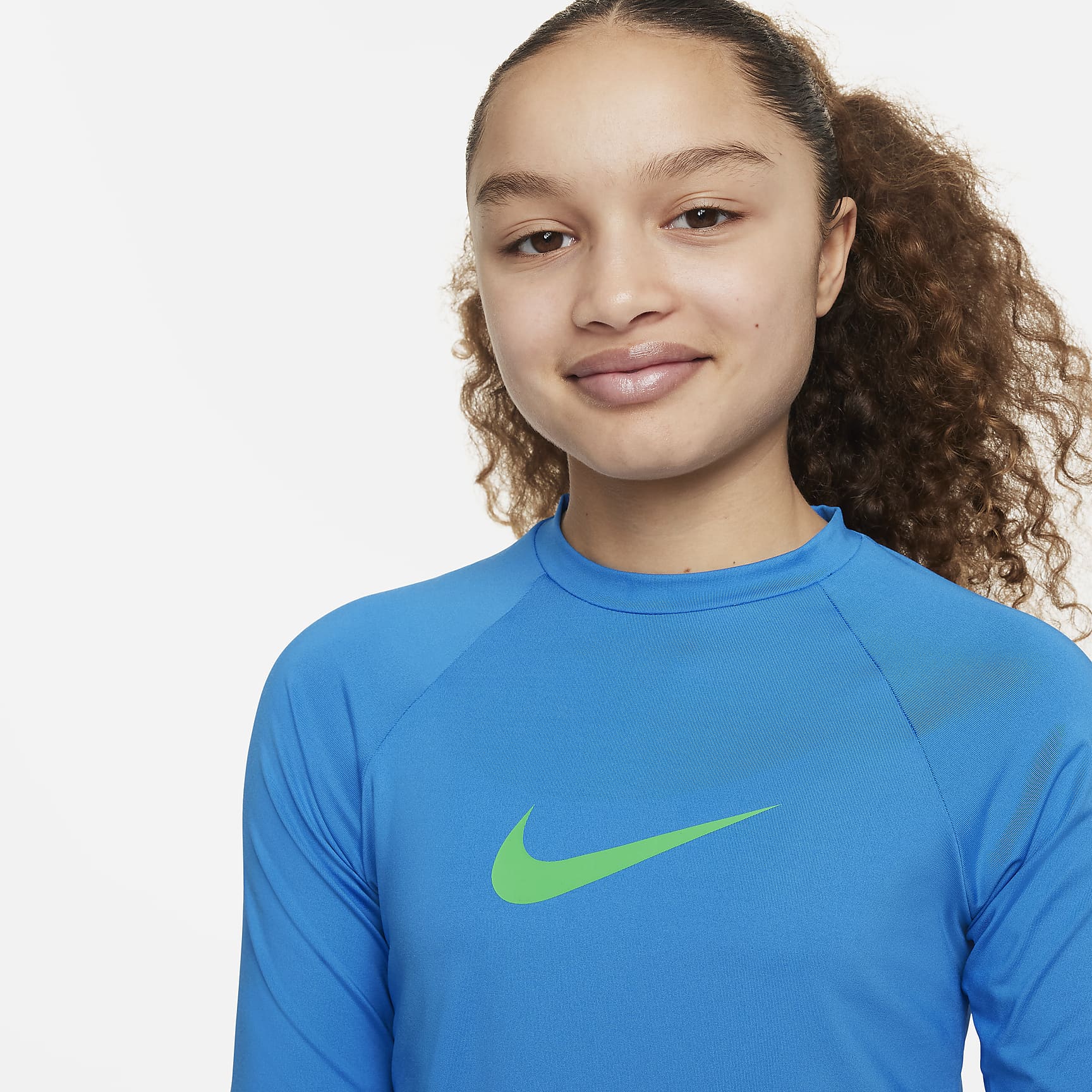 Nike Swim Big Kids' (Girls') Short-Sleeve Hydroguard