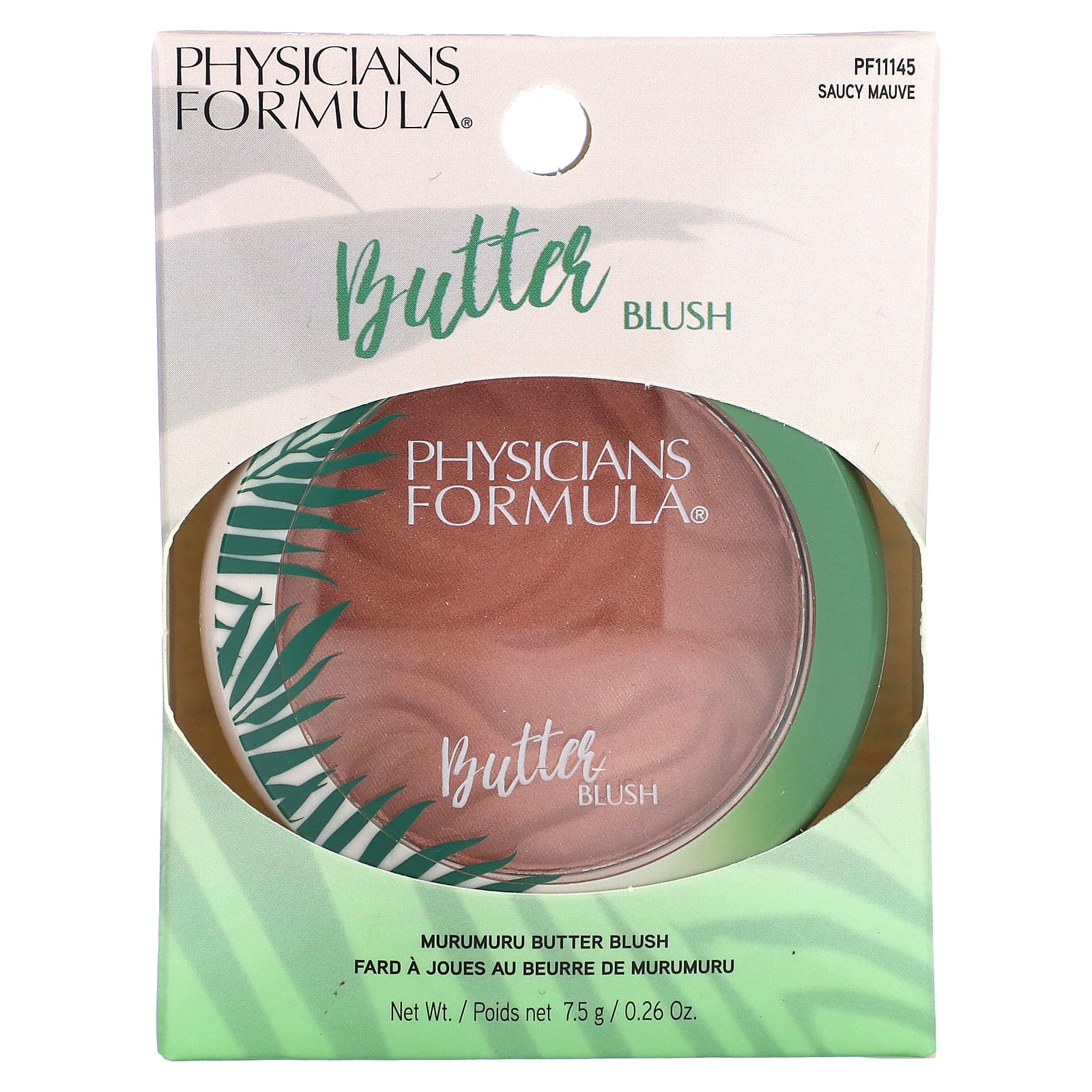 Physicians Formula, Мурумуру, масляные румяна, розовато-лиловый, 7,5 г (0,26 унции)