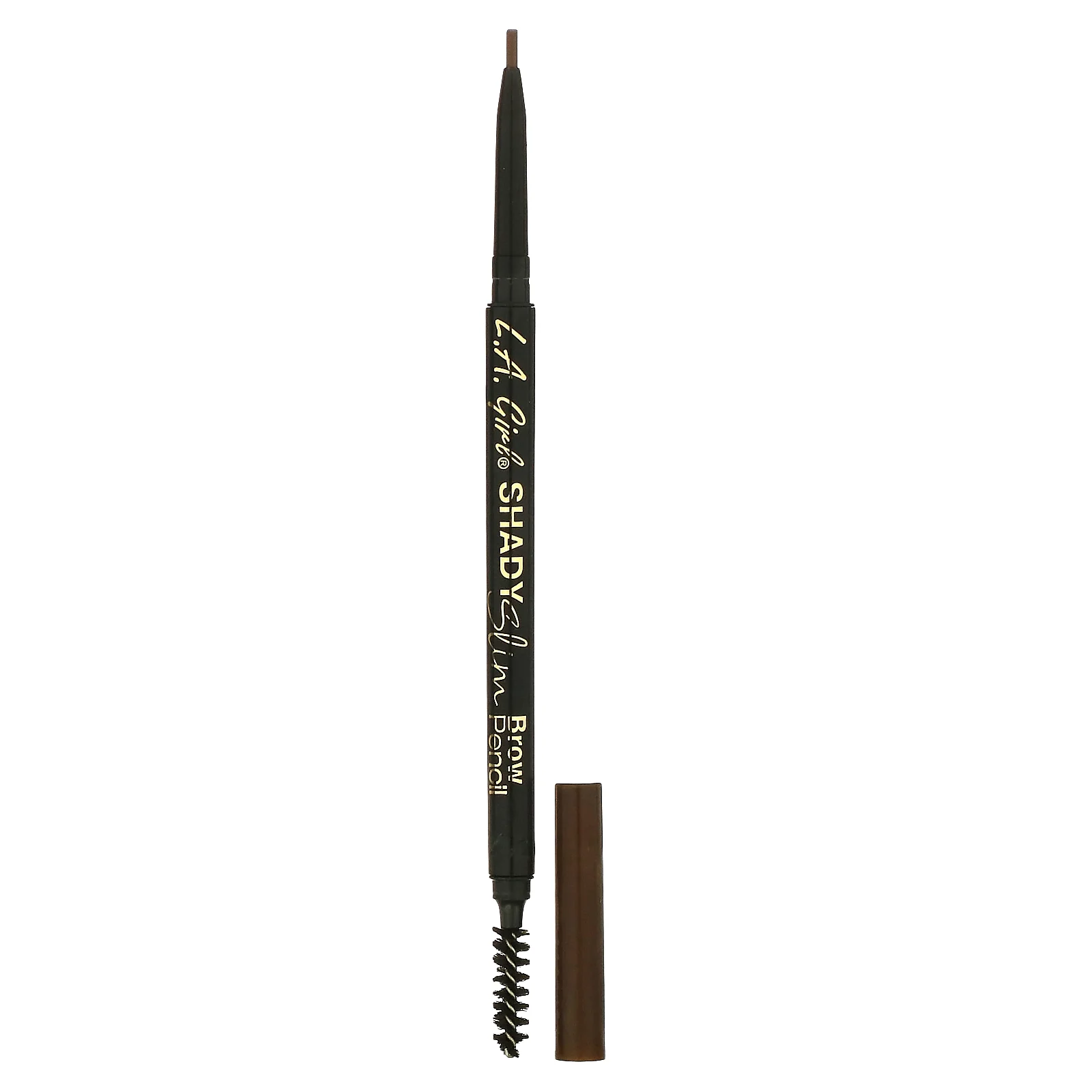 L.A. Girl, Карандаш для бровей Shady Slim Brow Pencil, оттенок Medium Brown, 0,08 г