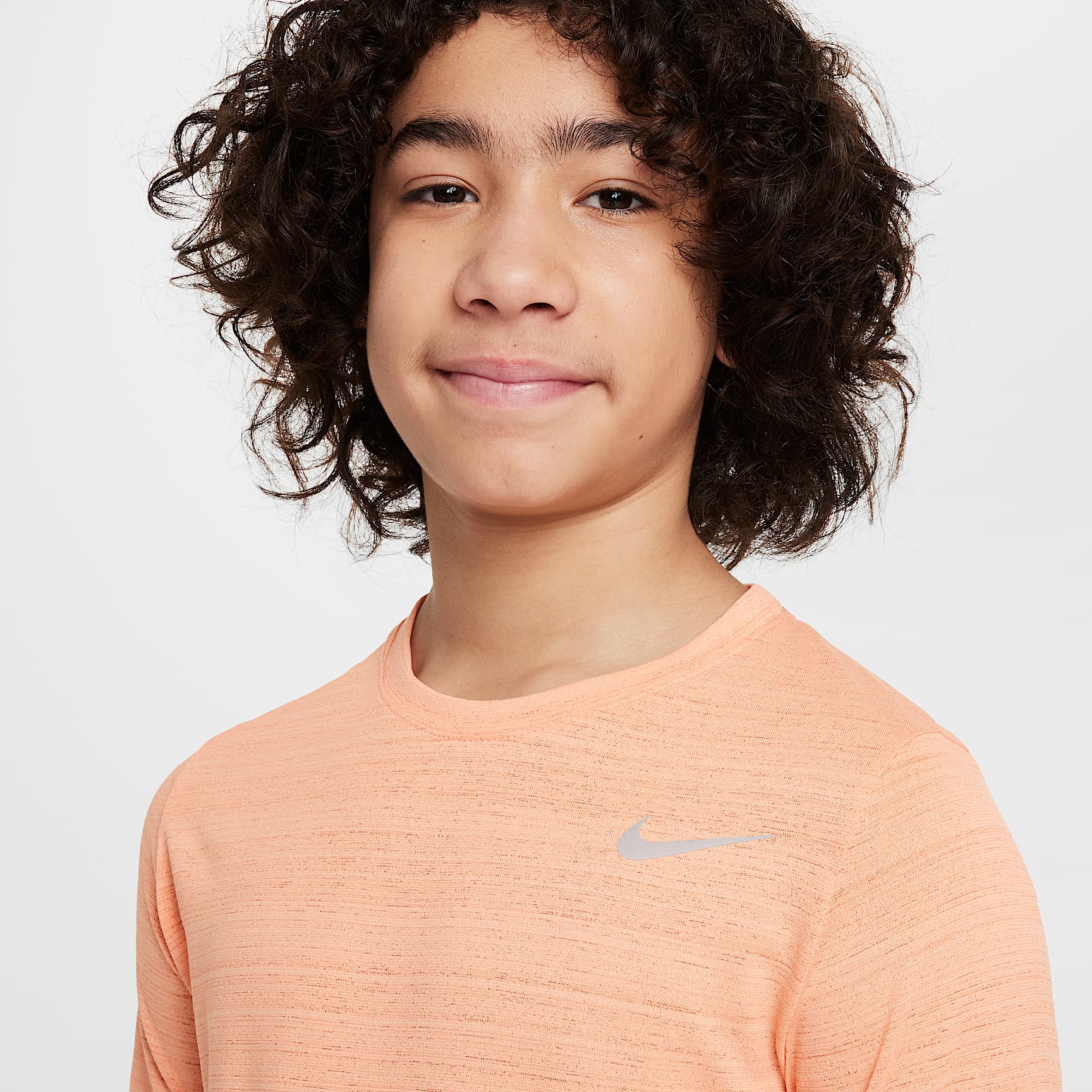 Nike Dri-FIT Miler Big Kids' (Boys') Training Top