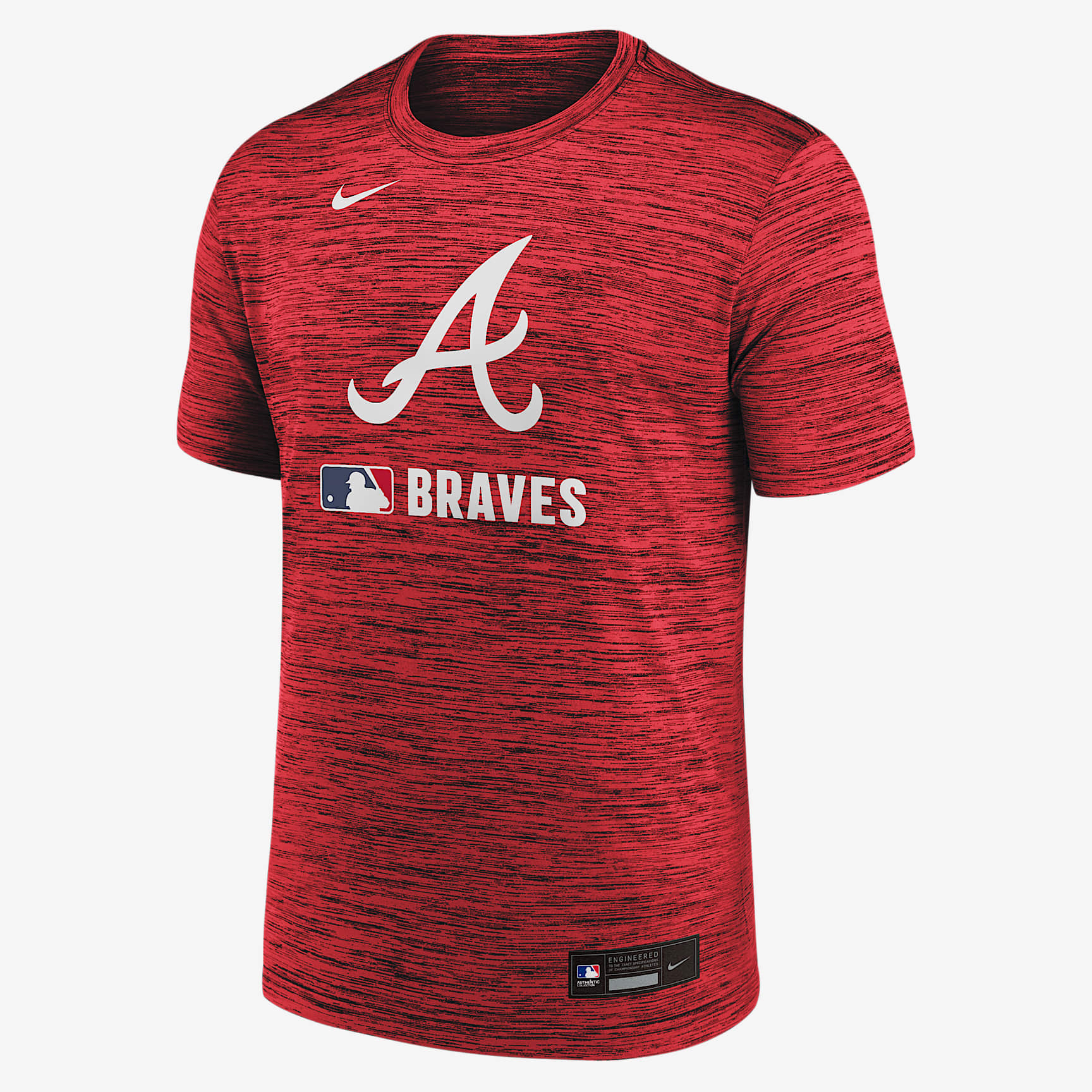Atlanta Braves Authentic Collection Velocity Men's Nike Dri-FIT MLB T-Shirt