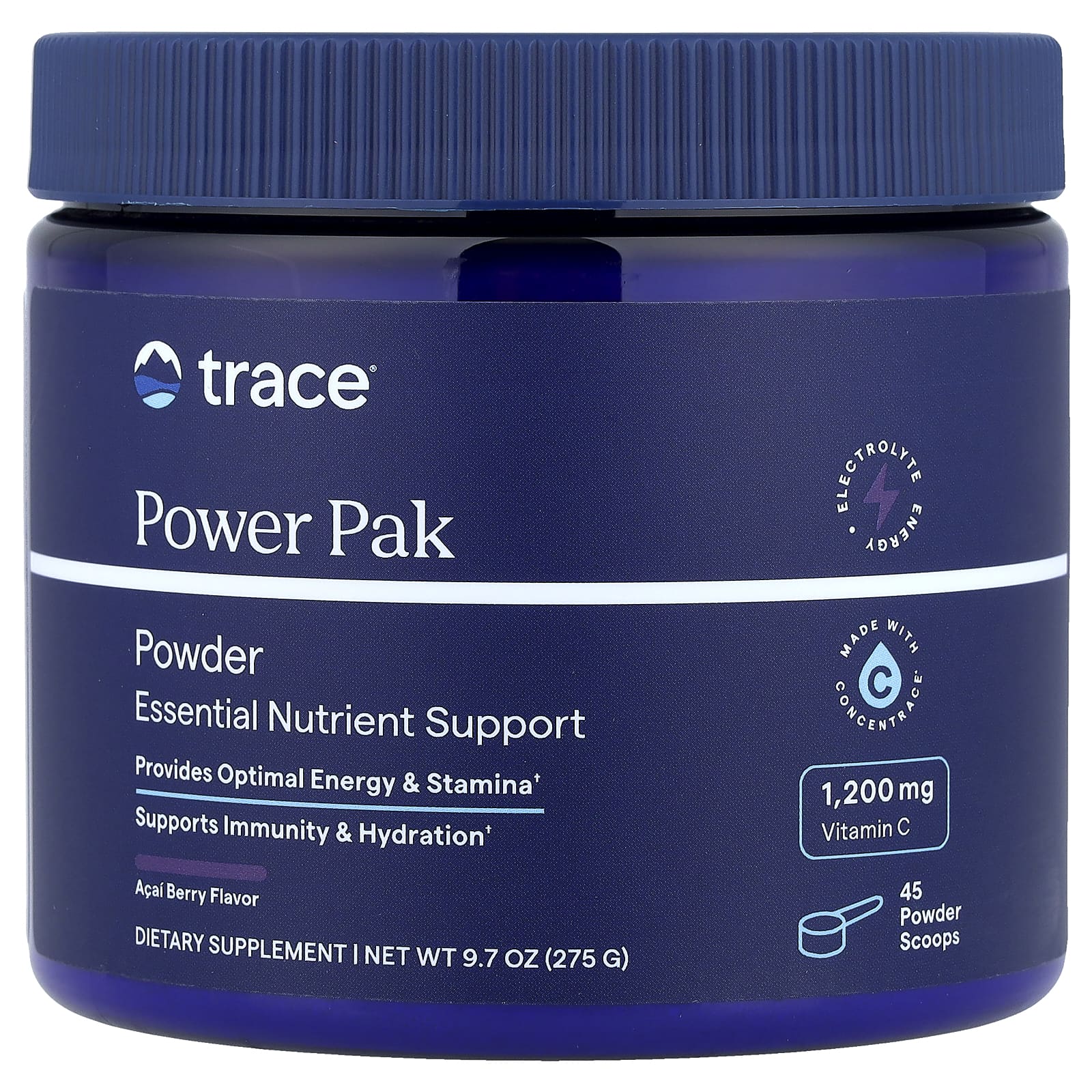 Trace, Power Pak, ягоды асаи, 275 г (9,7 унции)