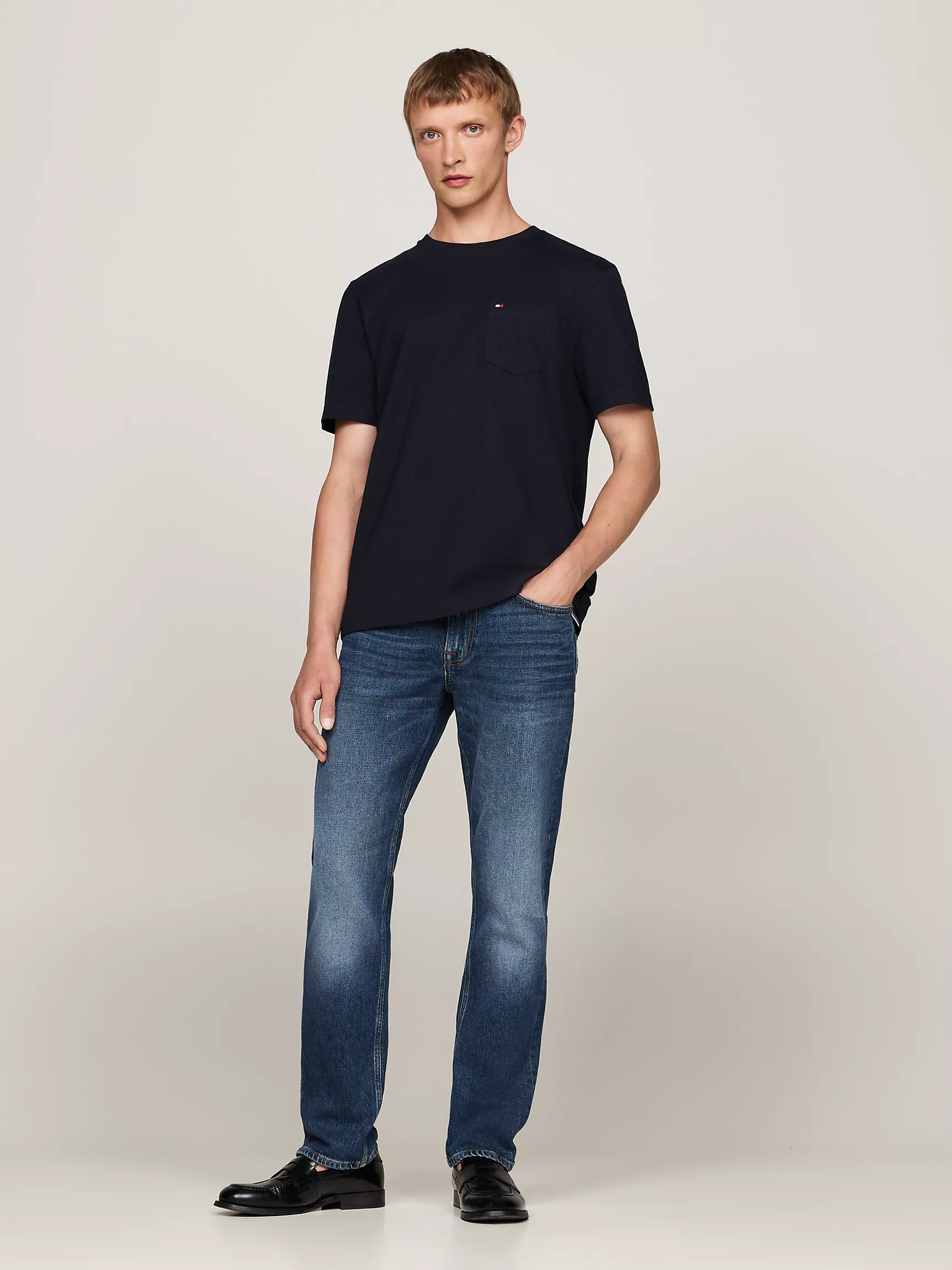 Мужская футболка Tommy Hilfiger, Футболка Tommy с карманом