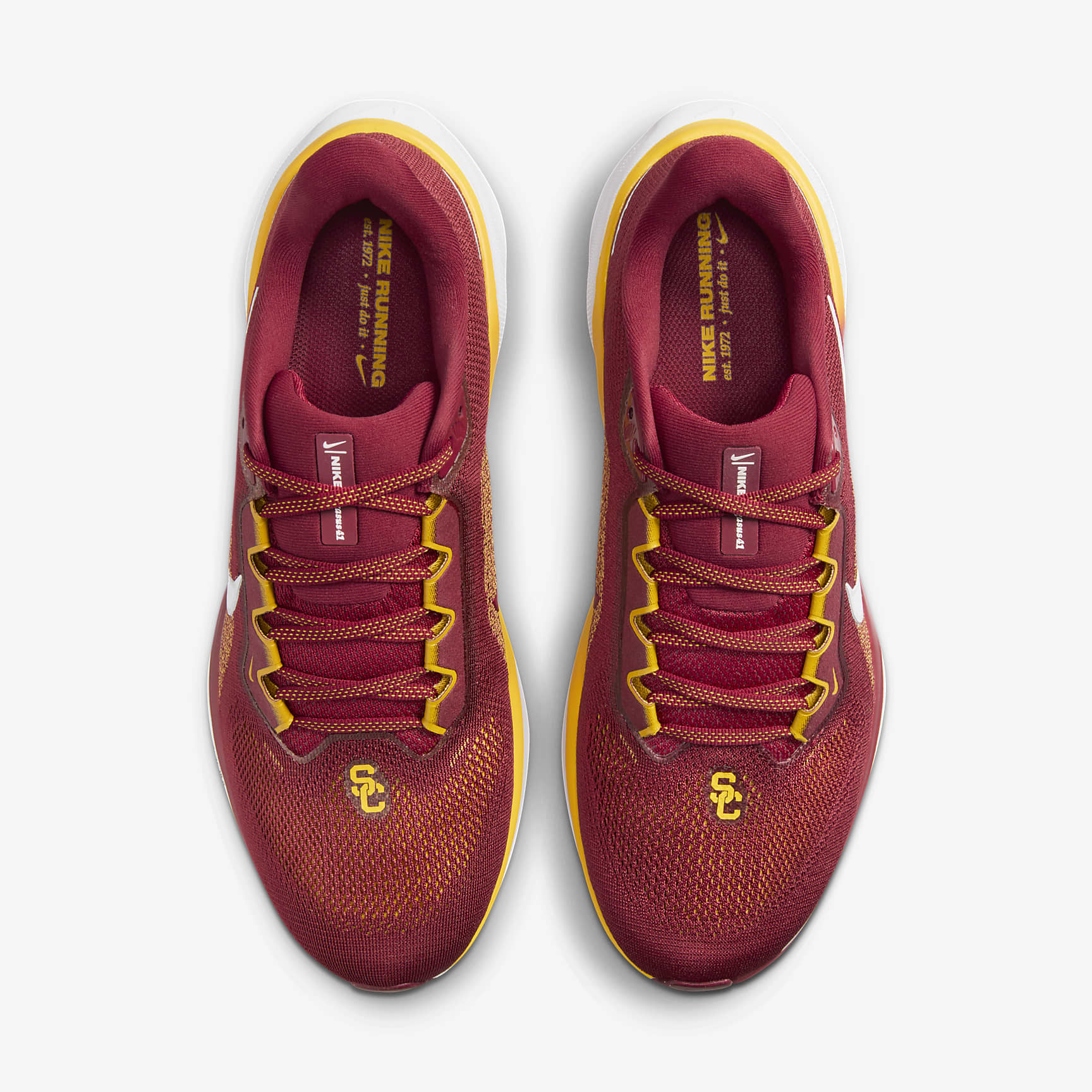 USC Pegasus 41 Men's Nike College Road Running Shoes