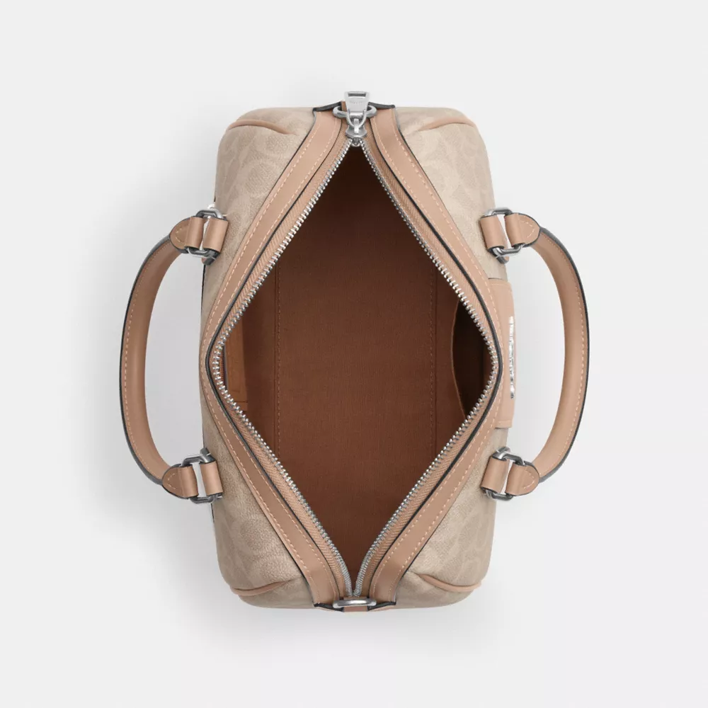 Сумка COACH Rowan Satchel Bag In Signature Canvas