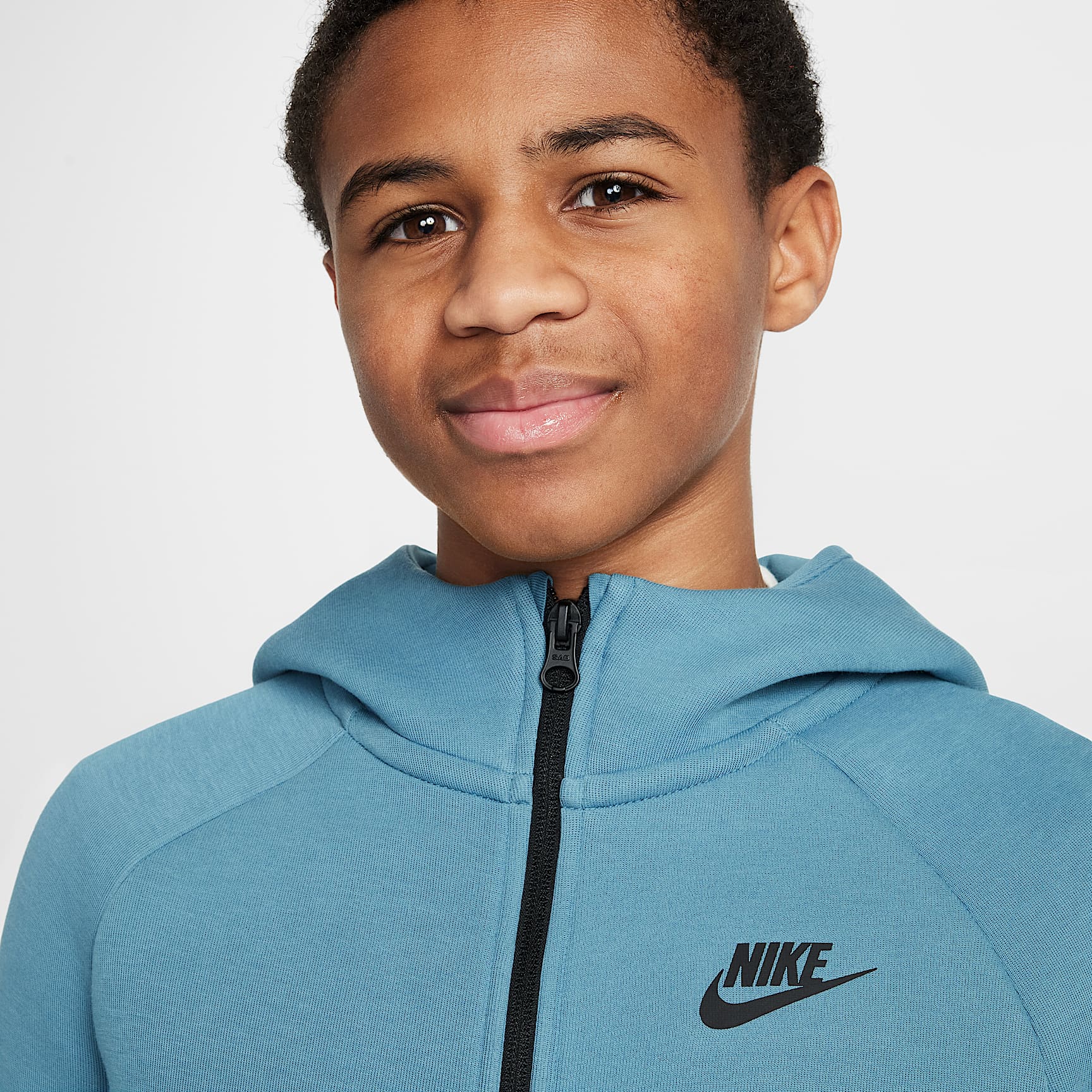Nike Sportswear Tech Fleece Big Kids' Full-Zip Hoodie